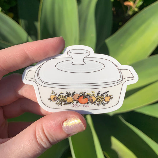 Spice of Life Corningware Casserole Sticker/Magnet