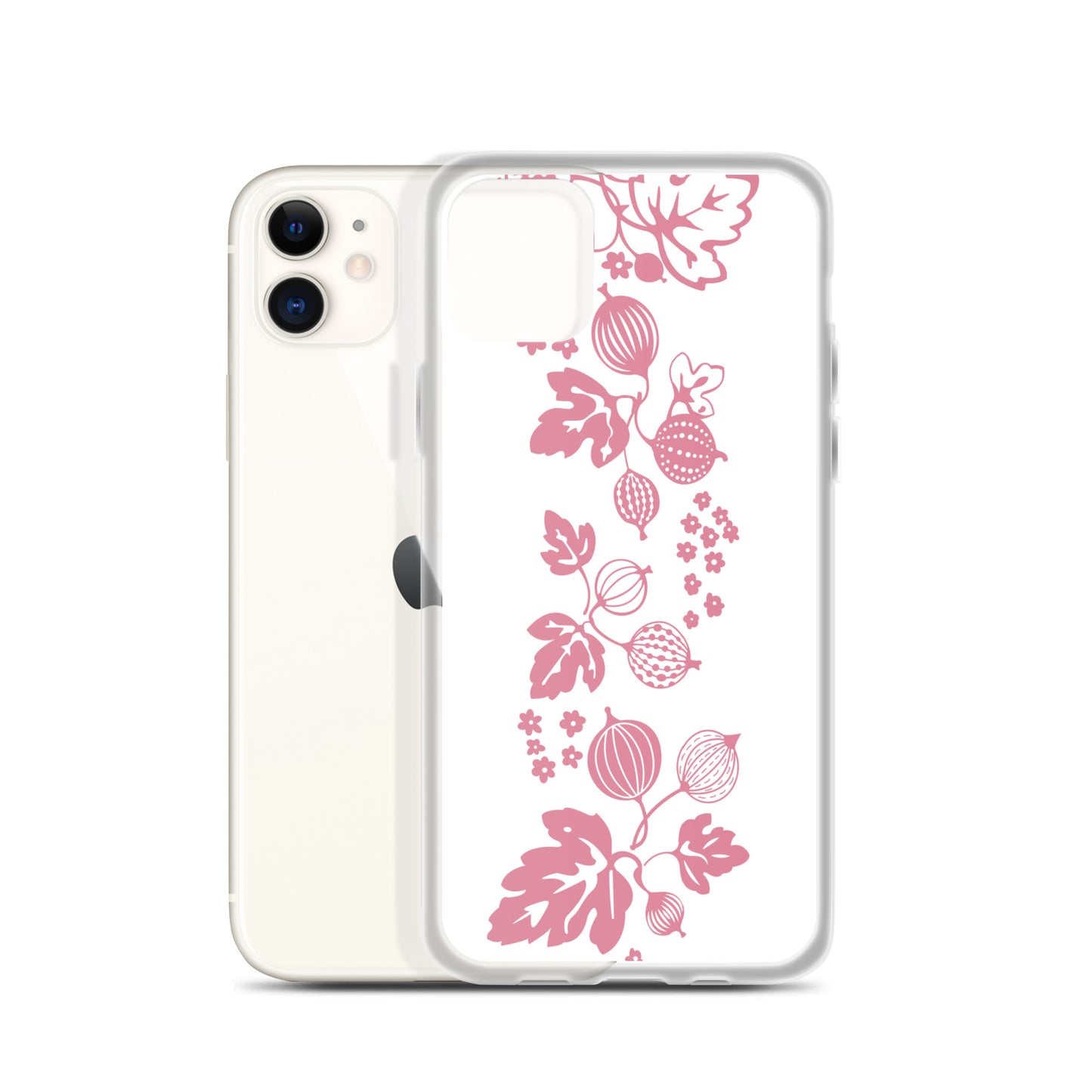 Vintage Pyrex Pink Gooseberry Clear Case for iPhone®