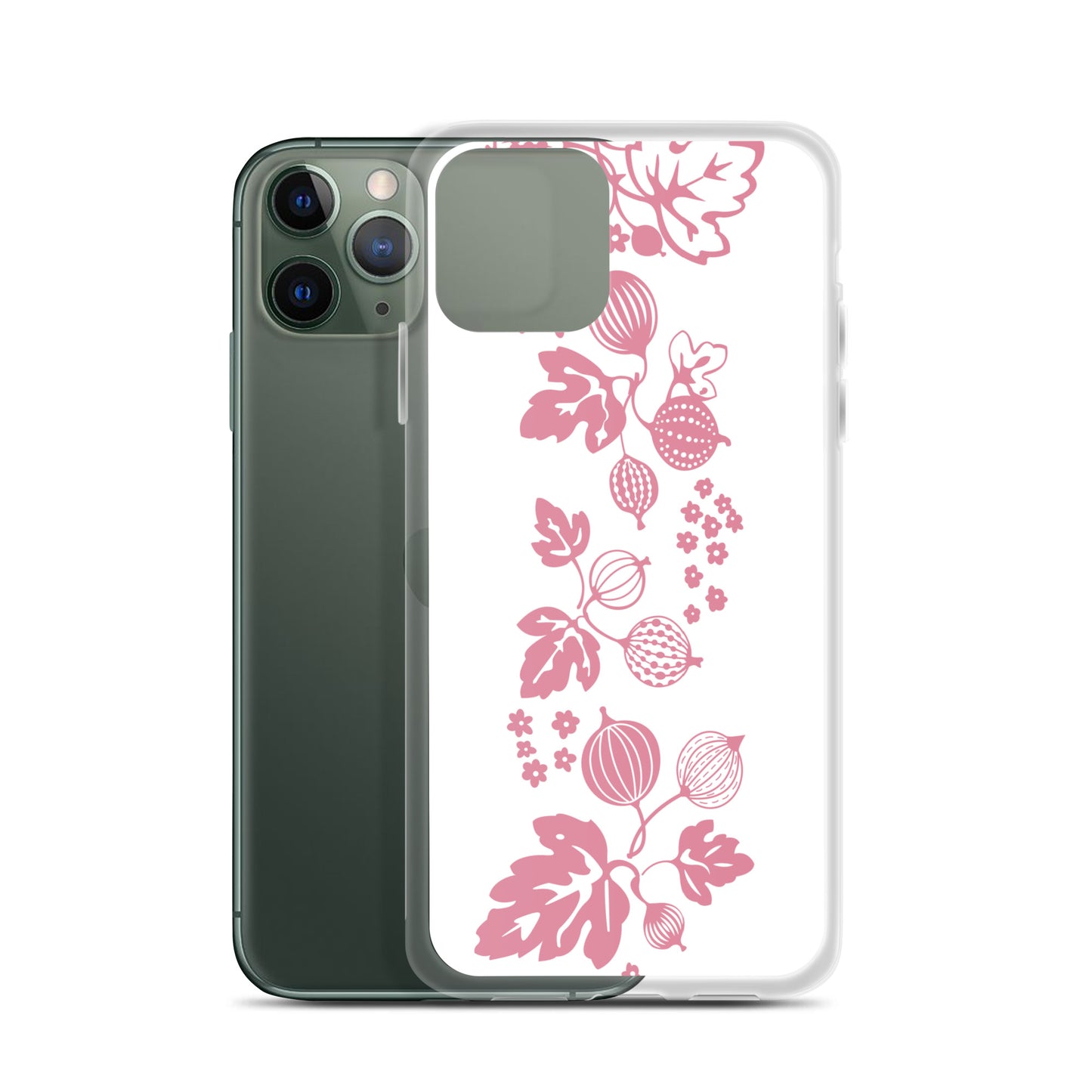 Vintage Pyrex Pink Gooseberry Clear Case for iPhone®
