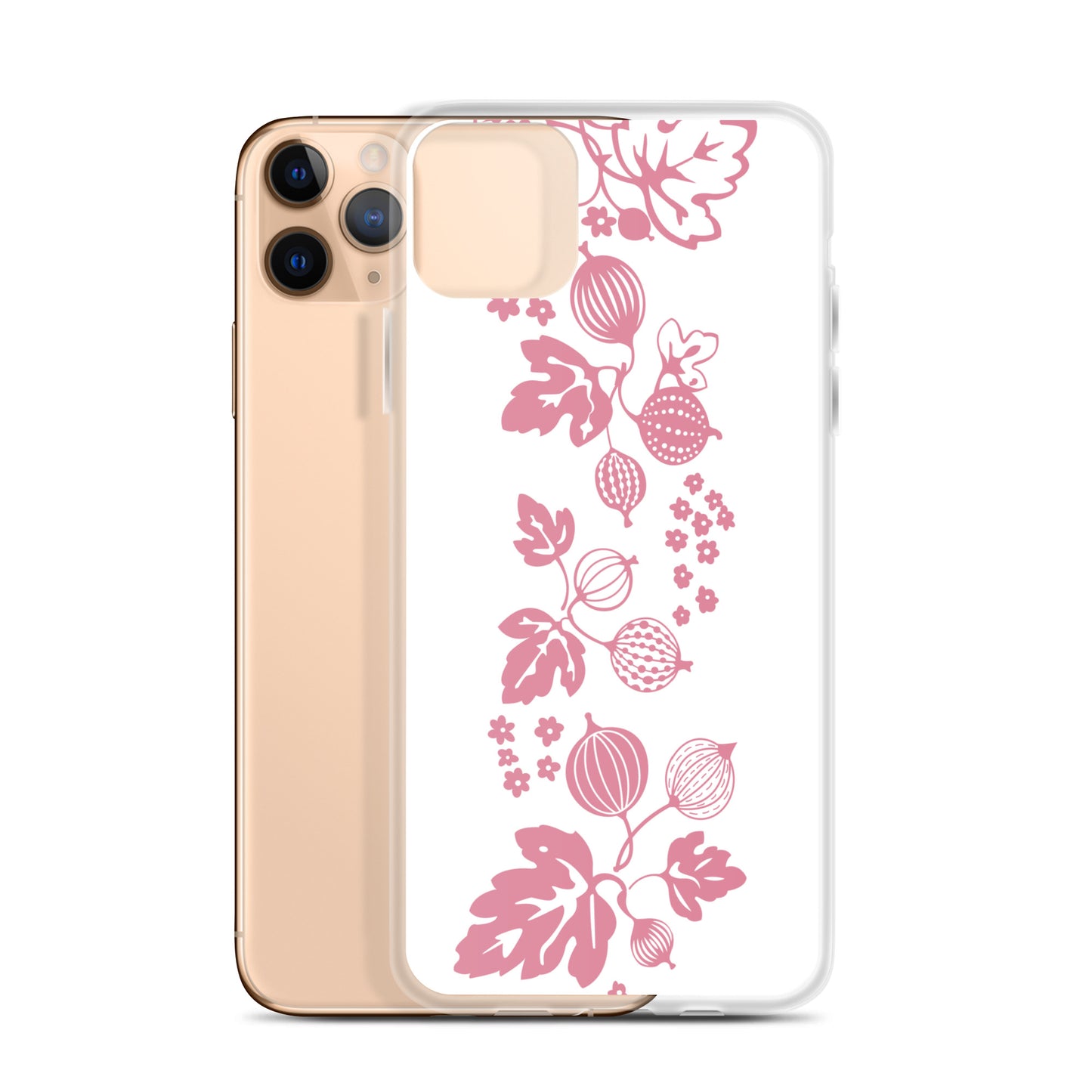Vintage Pyrex Pink Gooseberry Clear Case for iPhone®