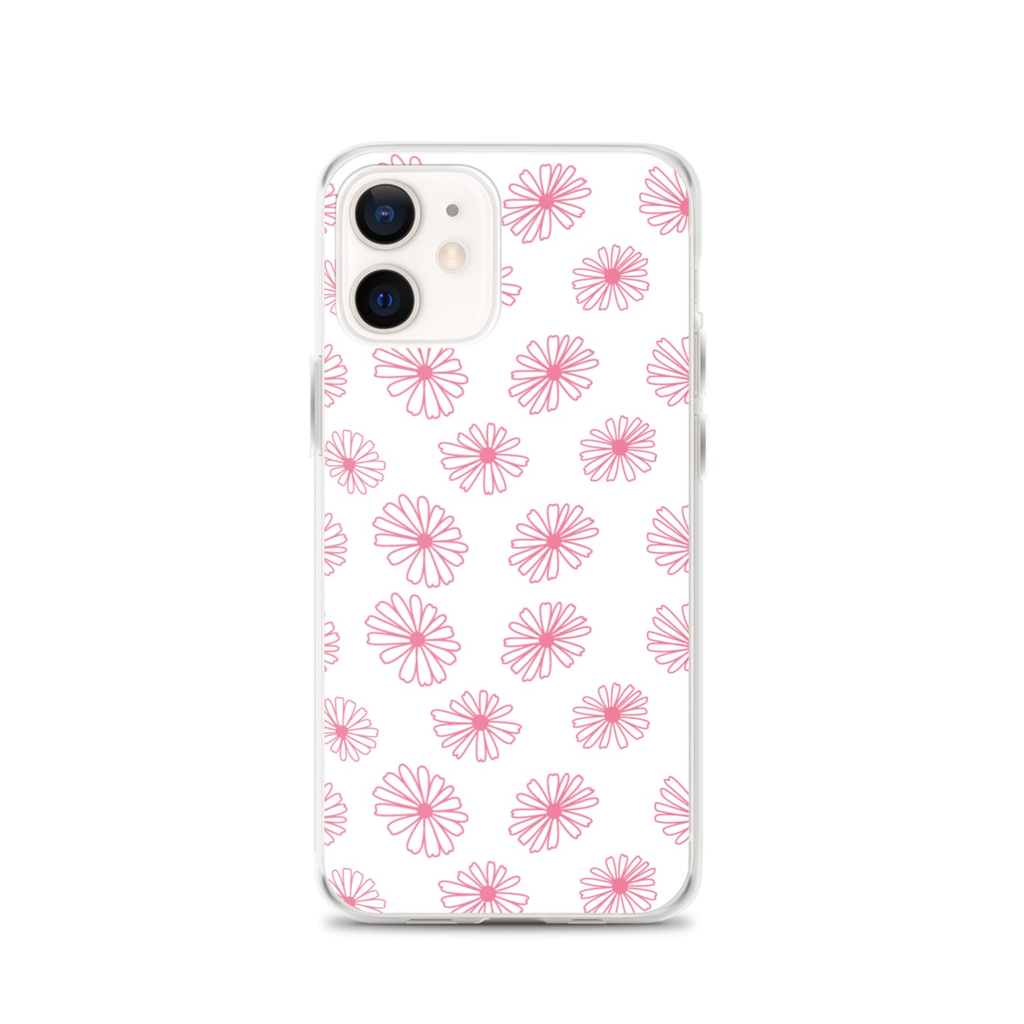 Vintage Pyrex Pink Daisy Clear Case for iPhone®