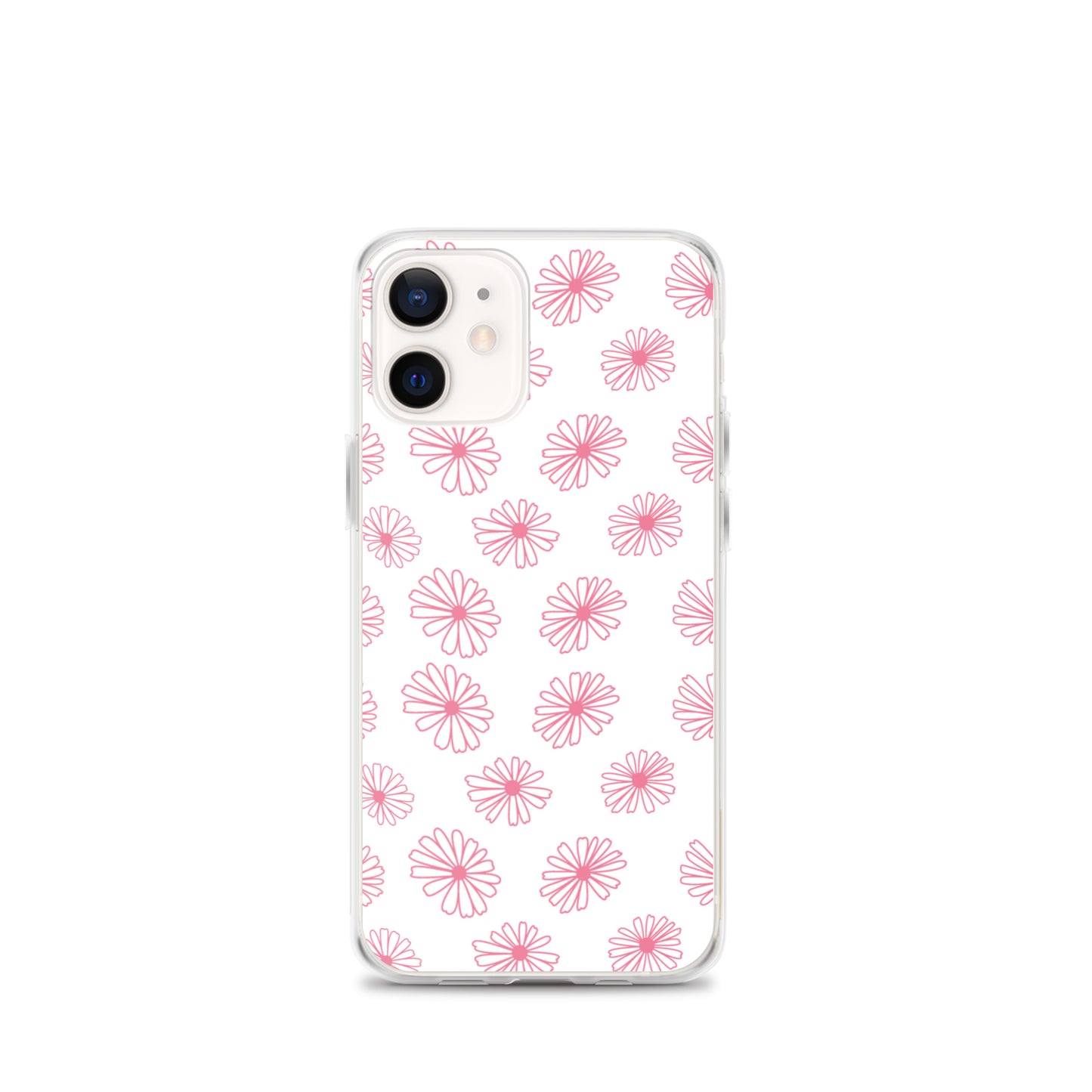 Vintage Pyrex Pink Daisy Clear Case for iPhone®