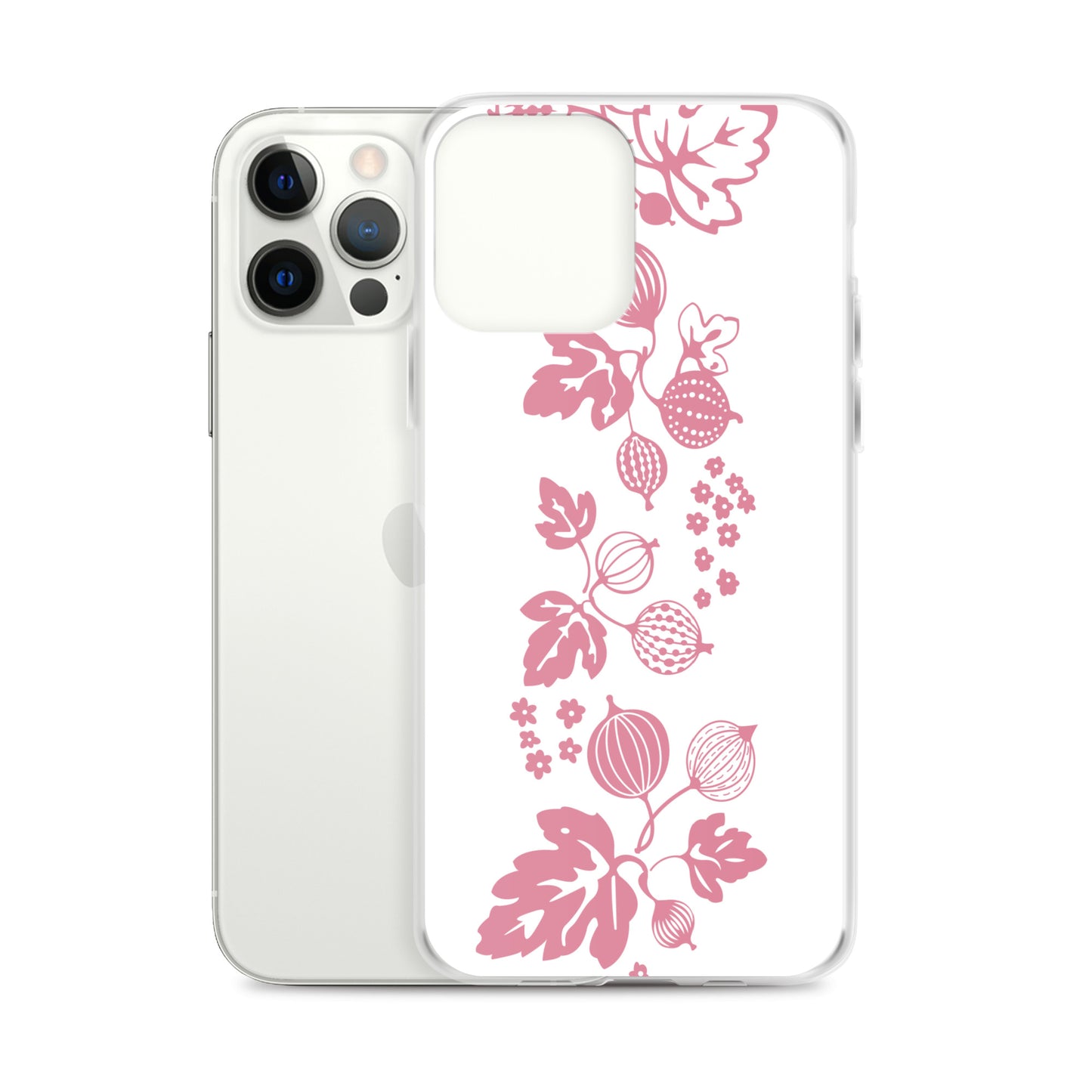 Vintage Pyrex Pink Gooseberry Clear Case for iPhone®