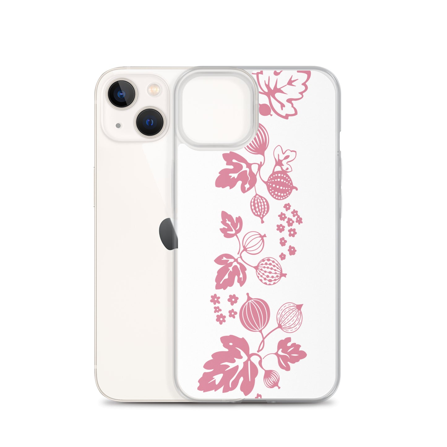 Vintage Pyrex Pink Gooseberry Clear Case for iPhone®