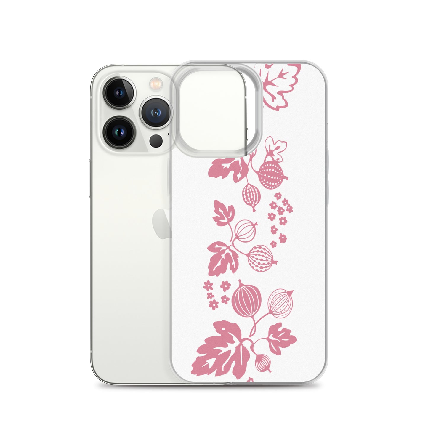 Vintage Pyrex Pink Gooseberry Clear Case for iPhone®