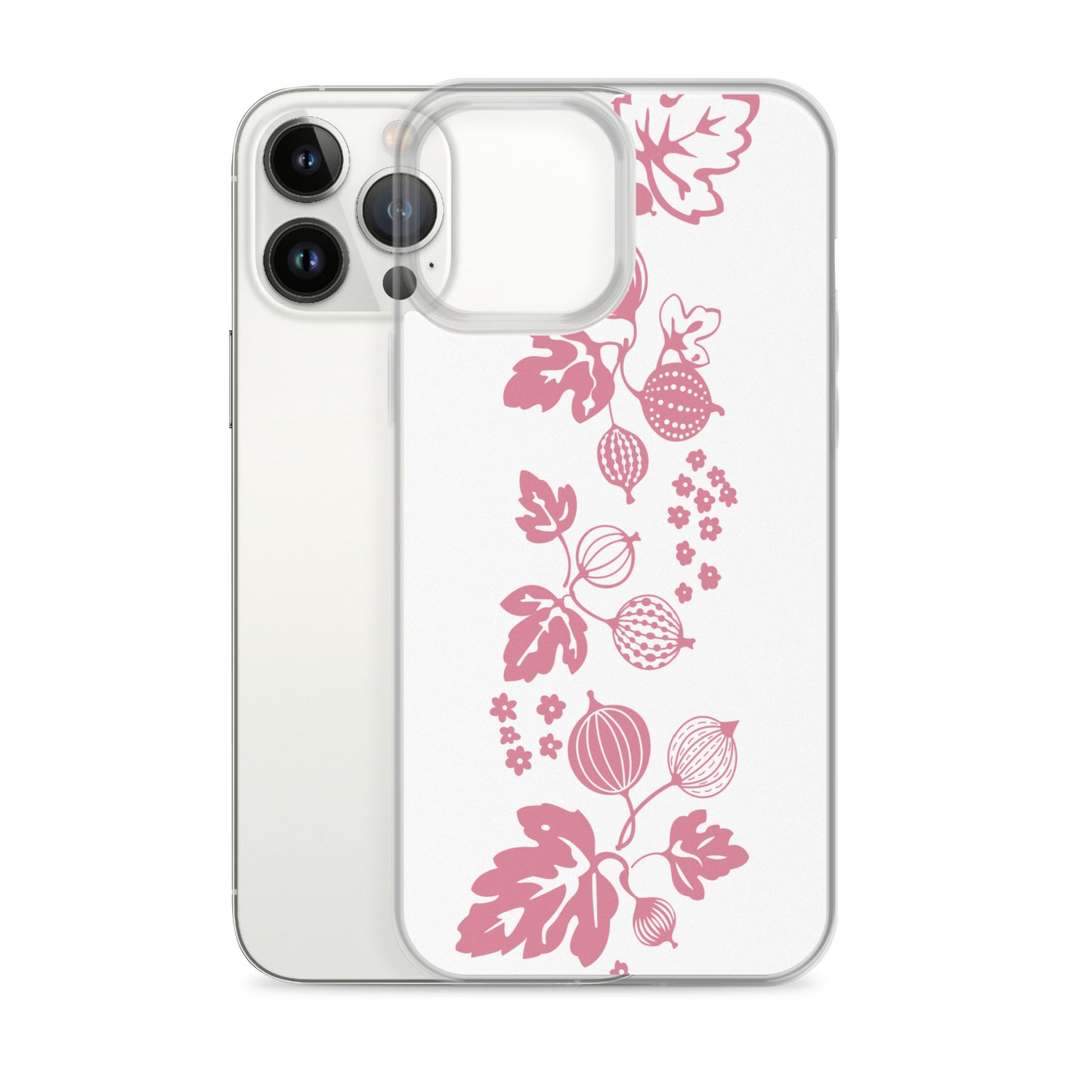 Vintage Pyrex Pink Gooseberry Clear Case for iPhone®