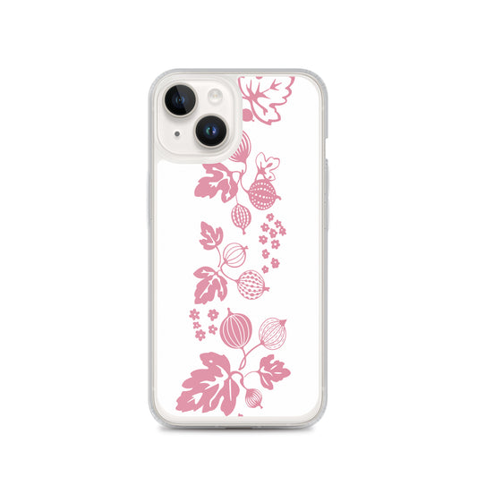 Vintage Pyrex Pink Gooseberry Clear Case for iPhone®