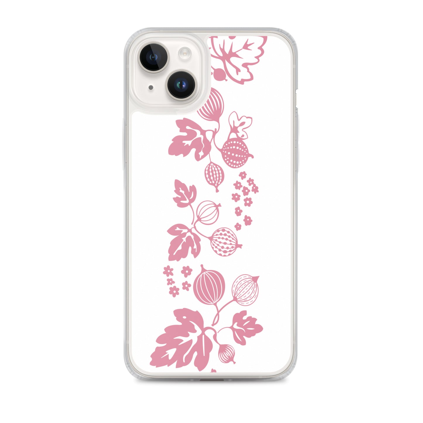 Vintage Pyrex Pink Gooseberry Clear Case for iPhone®