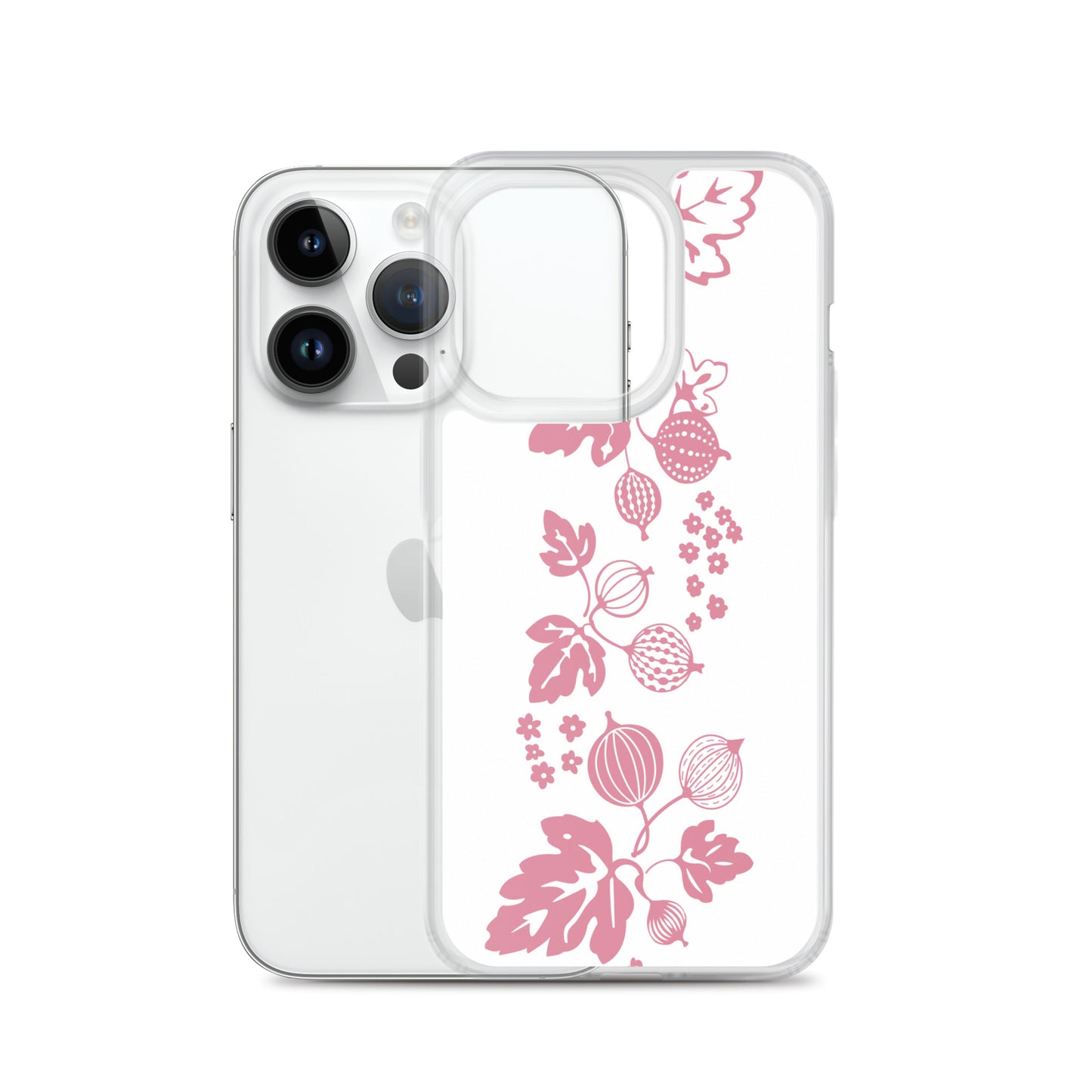 Vintage Pyrex Pink Gooseberry Clear Case for iPhone®