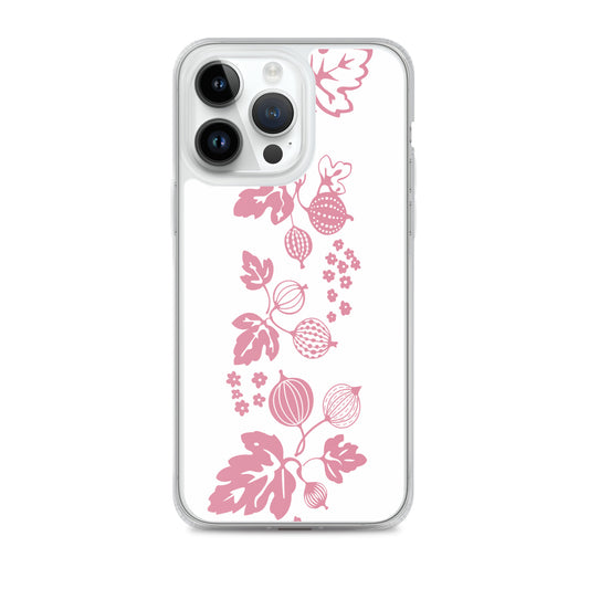 Vintage Pyrex Pink Gooseberry Clear Case for iPhone®
