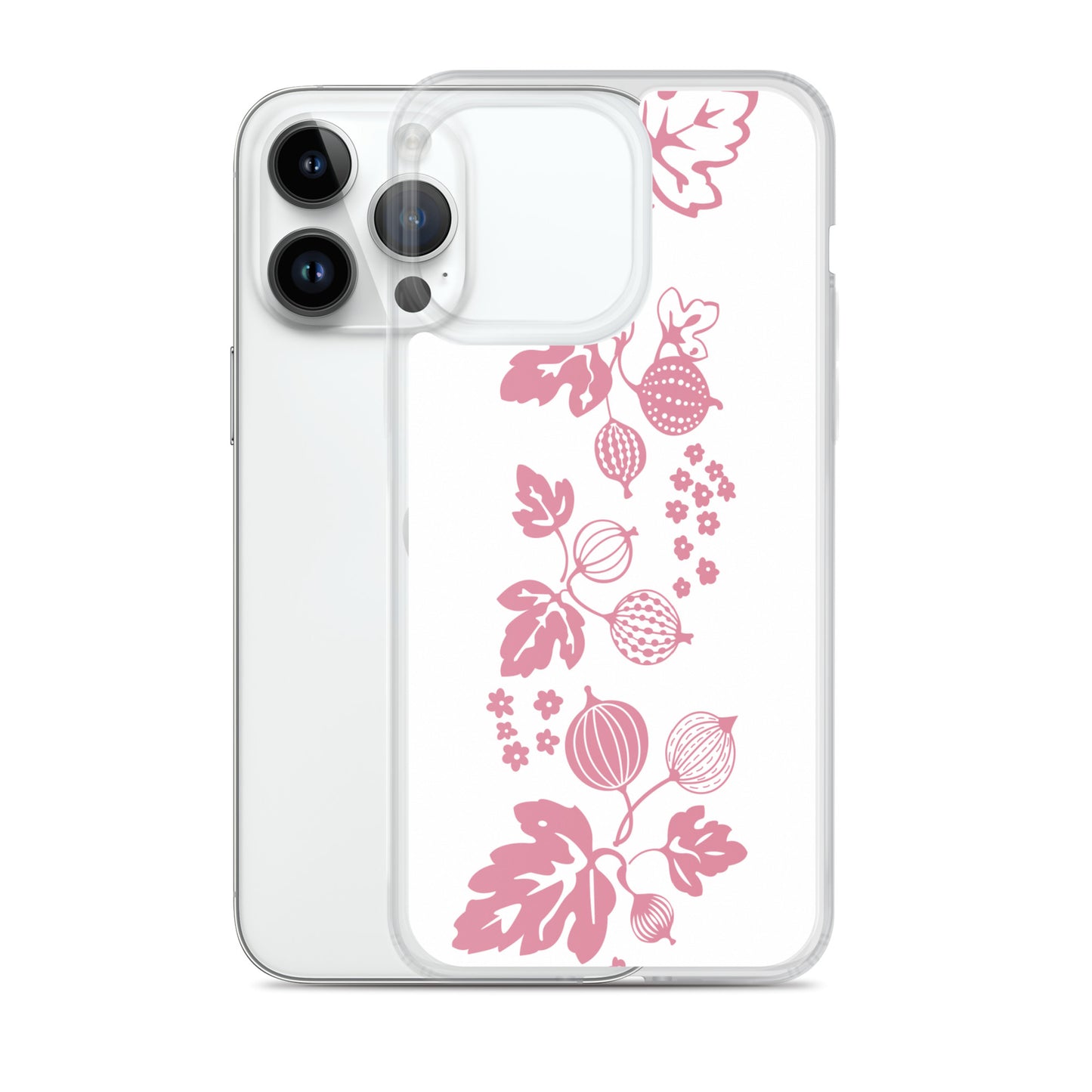 Vintage Pyrex Pink Gooseberry Clear Case for iPhone®
