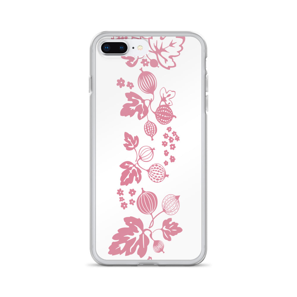 Vintage Pyrex Pink Gooseberry Clear Case for iPhone®