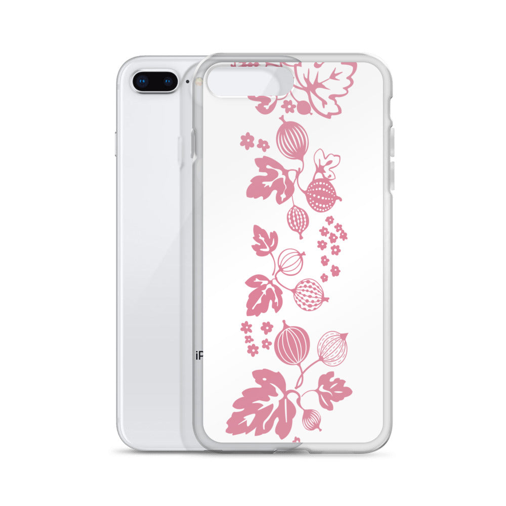 Vintage Pyrex Pink Gooseberry Clear Case for iPhone®