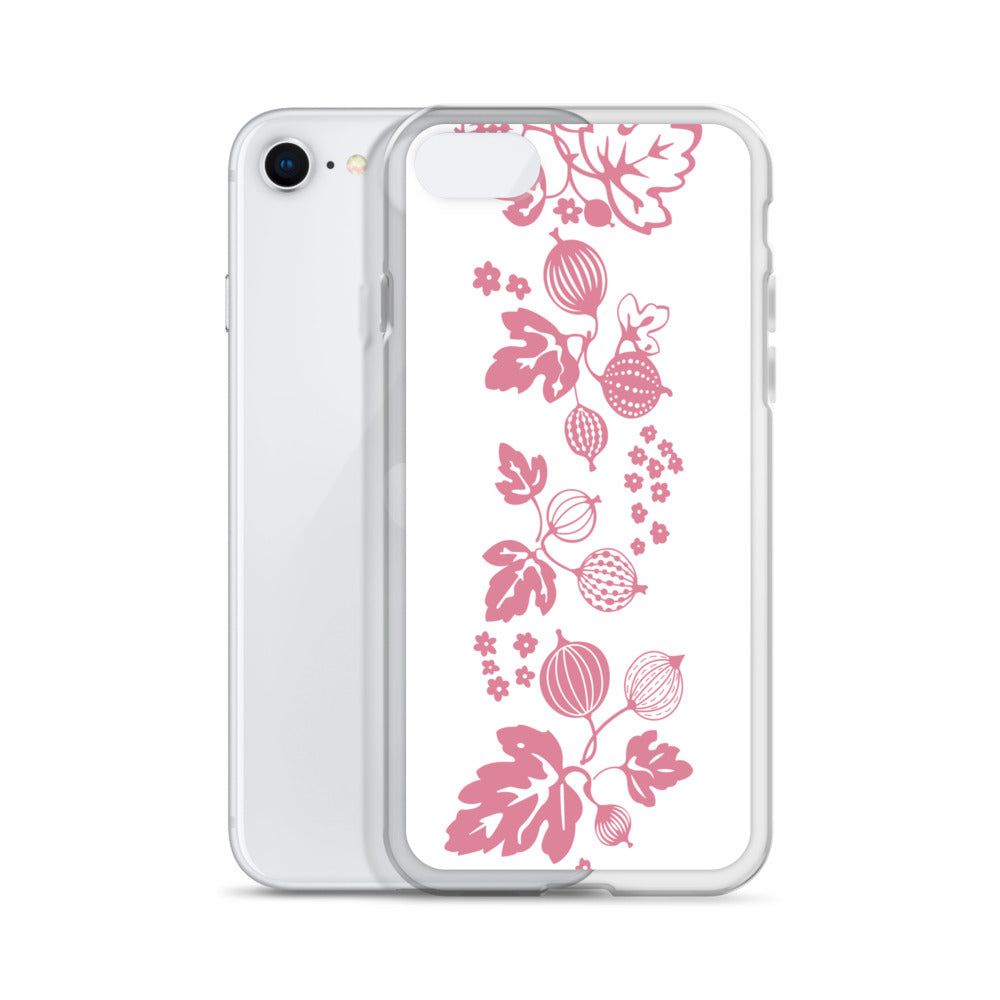 Vintage Pyrex Pink Gooseberry Clear Case for iPhone®