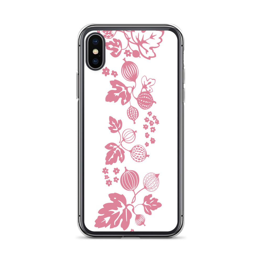 Vintage Pyrex Pink Gooseberry Clear Case for iPhone®
