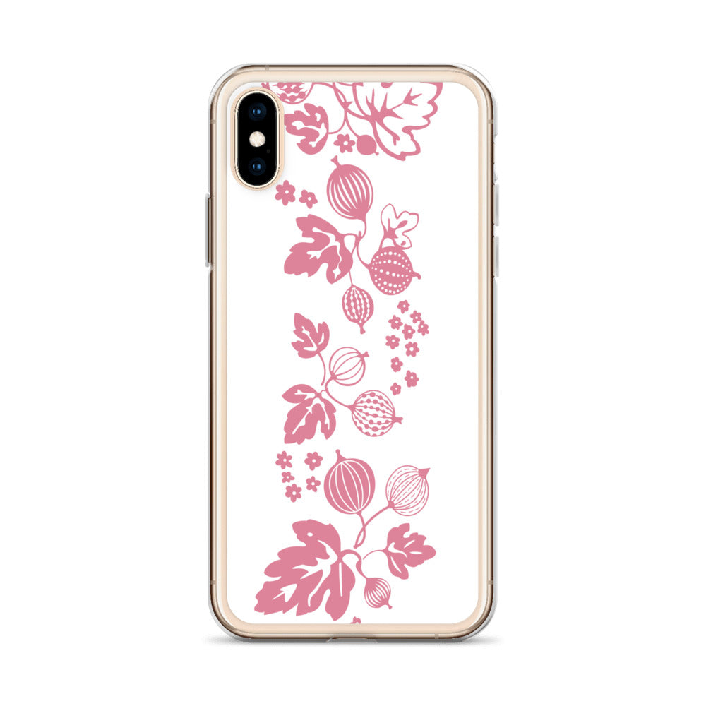 Vintage Pyrex Pink Gooseberry Clear Case for iPhone®