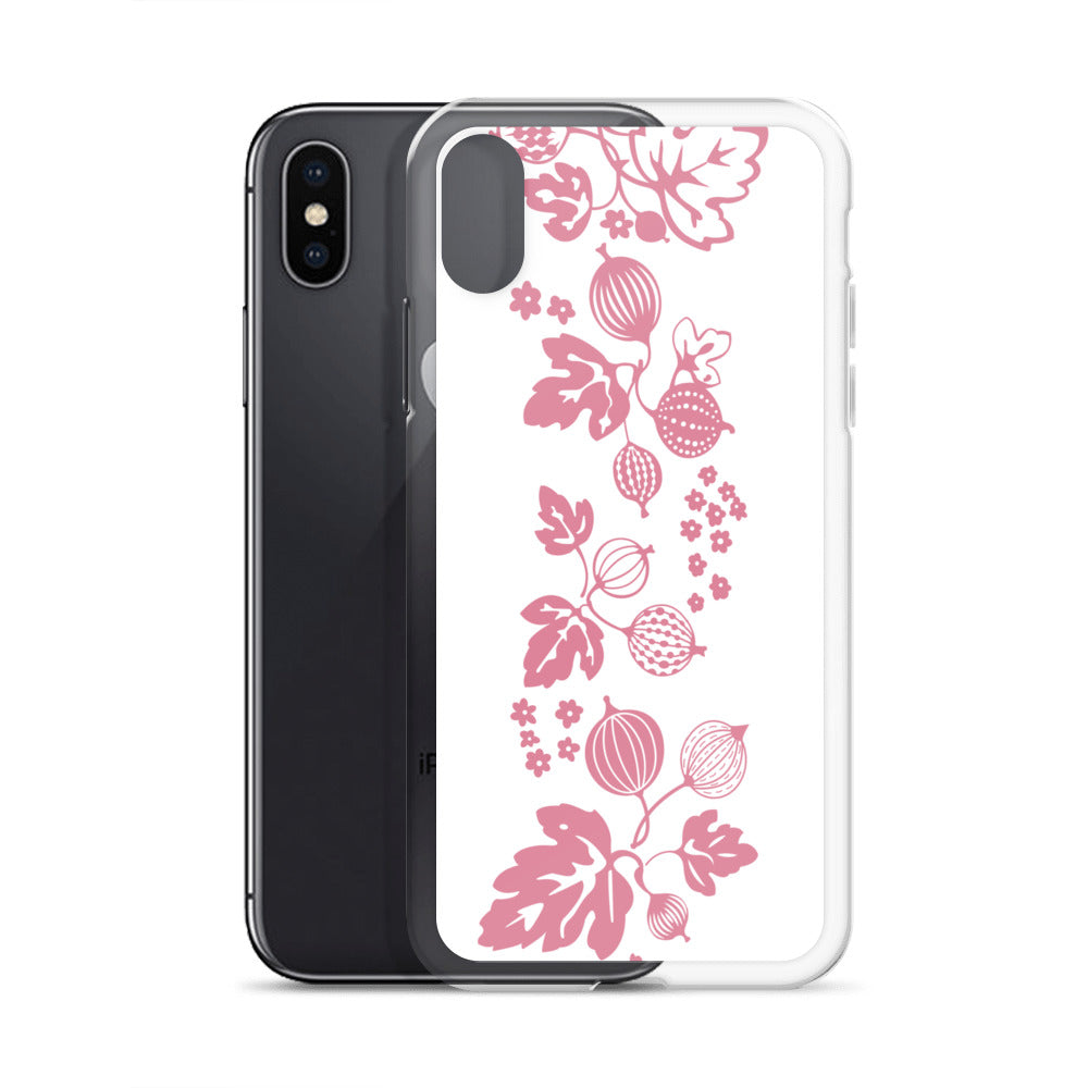 Vintage Pyrex Pink Gooseberry Clear Case for iPhone®