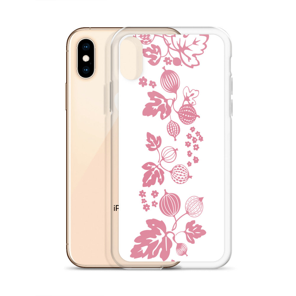 Vintage Pyrex Pink Gooseberry Clear Case for iPhone®