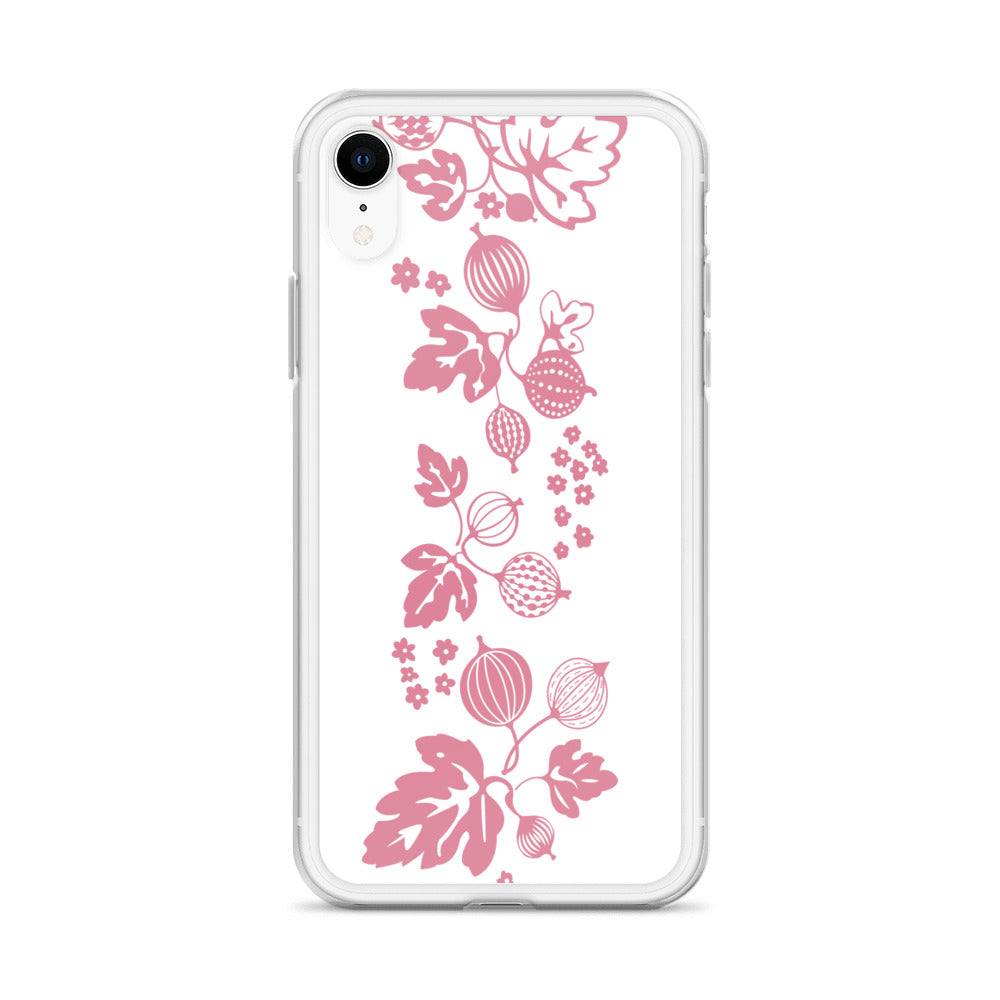 Vintage Pyrex Pink Gooseberry Clear Case for iPhone®