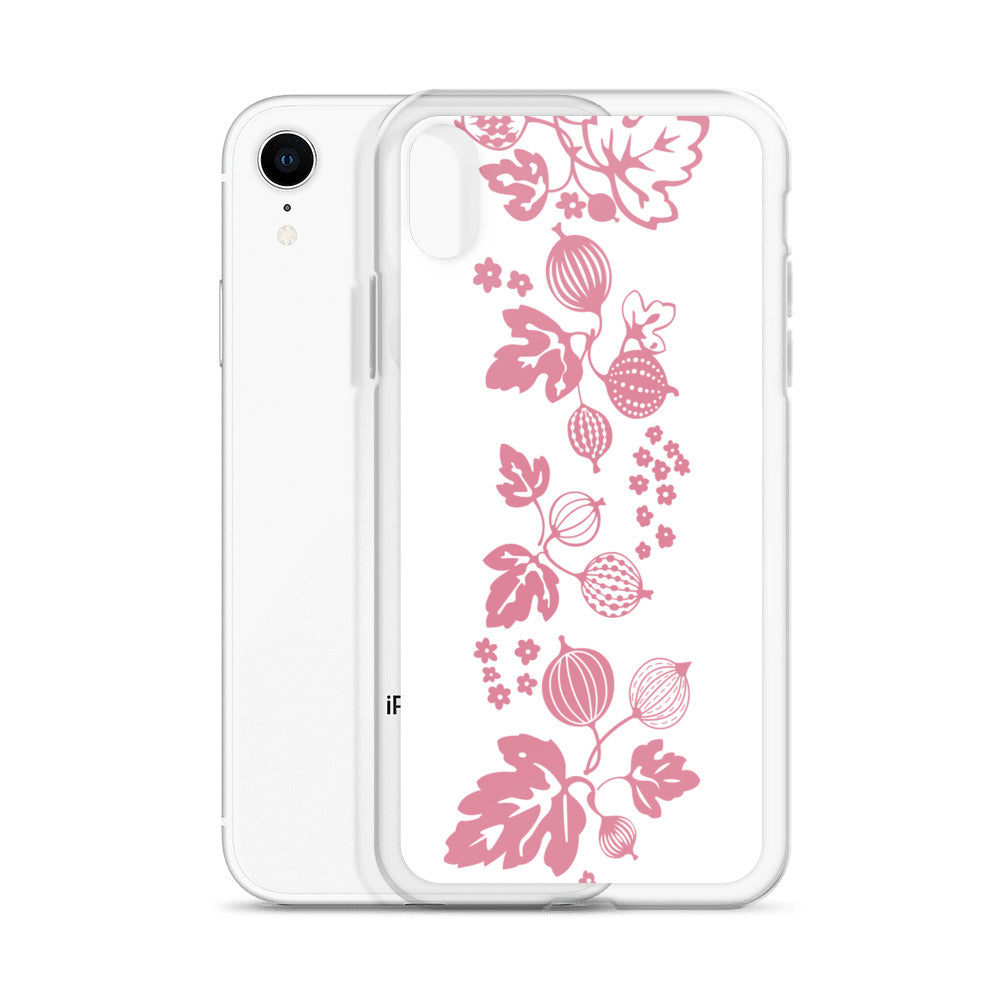 Vintage Pyrex Pink Gooseberry Clear Case for iPhone®
