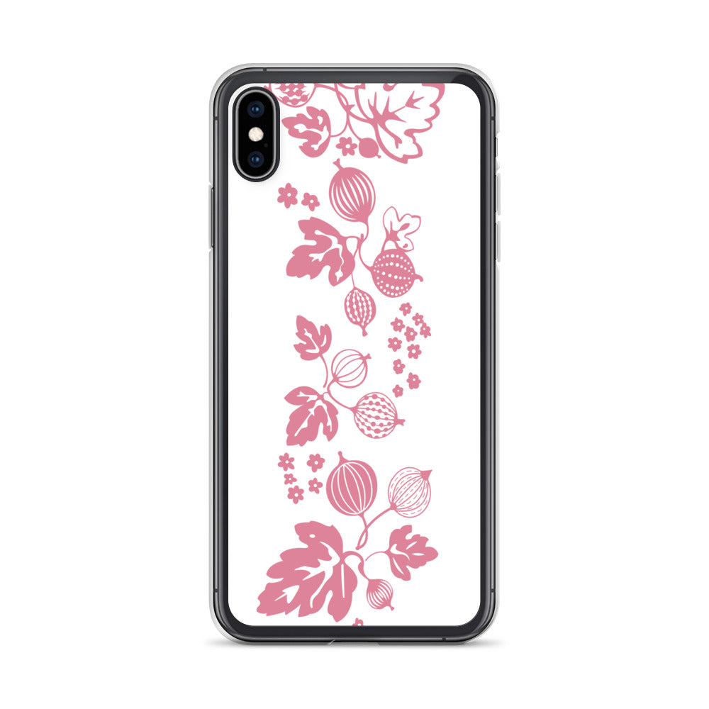 Vintage Pyrex Pink Gooseberry Clear Case for iPhone®