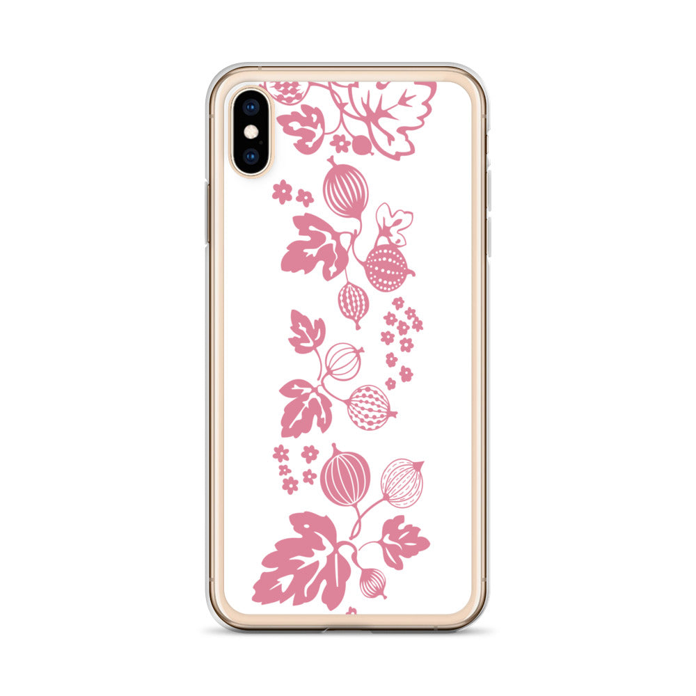 Vintage Pyrex Pink Gooseberry Clear Case for iPhone®
