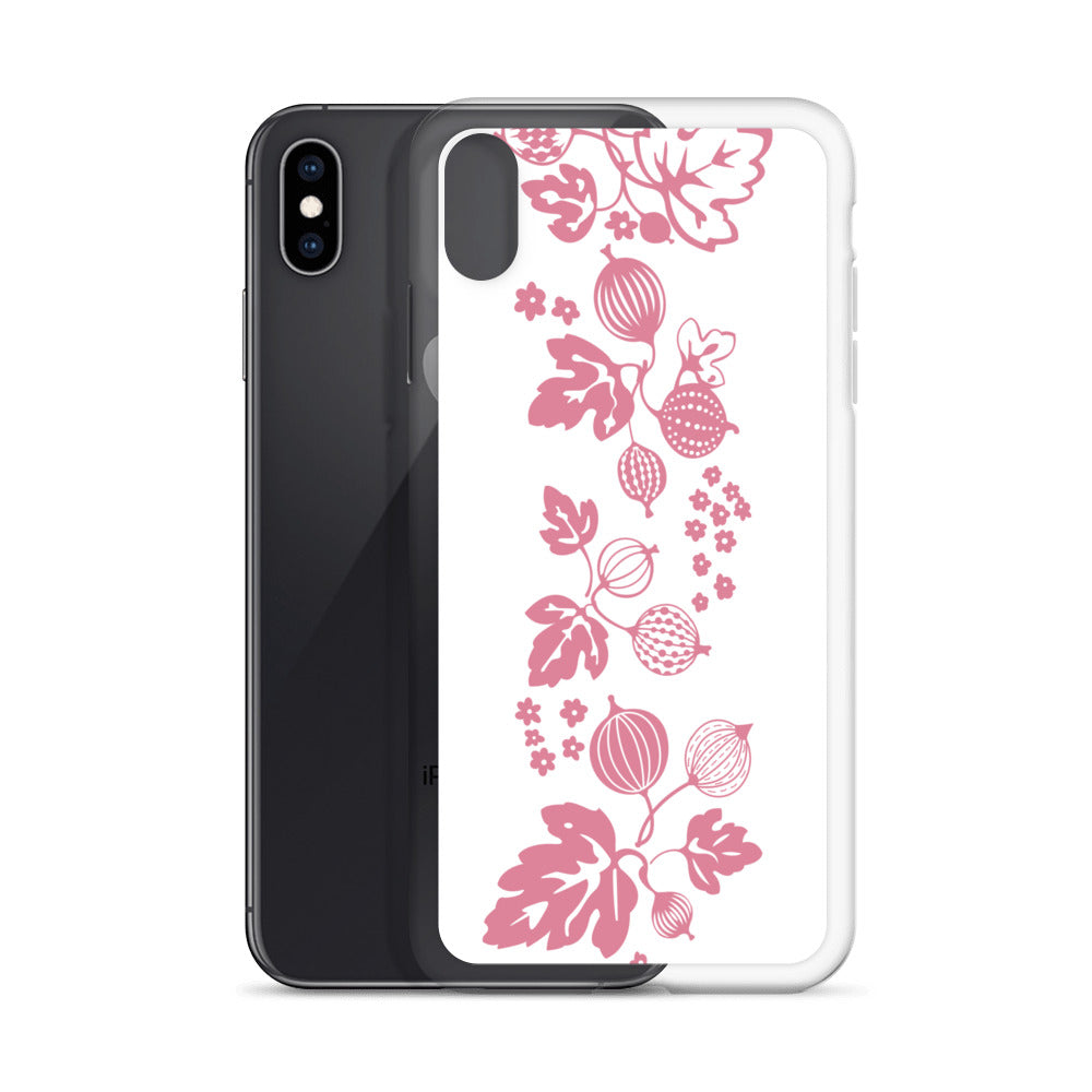 Vintage Pyrex Pink Gooseberry Clear Case for iPhone®