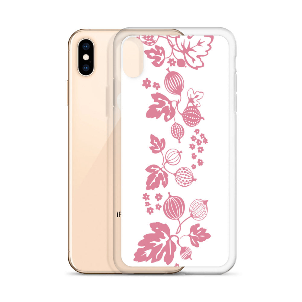 Vintage Pyrex Pink Gooseberry Clear Case for iPhone®
