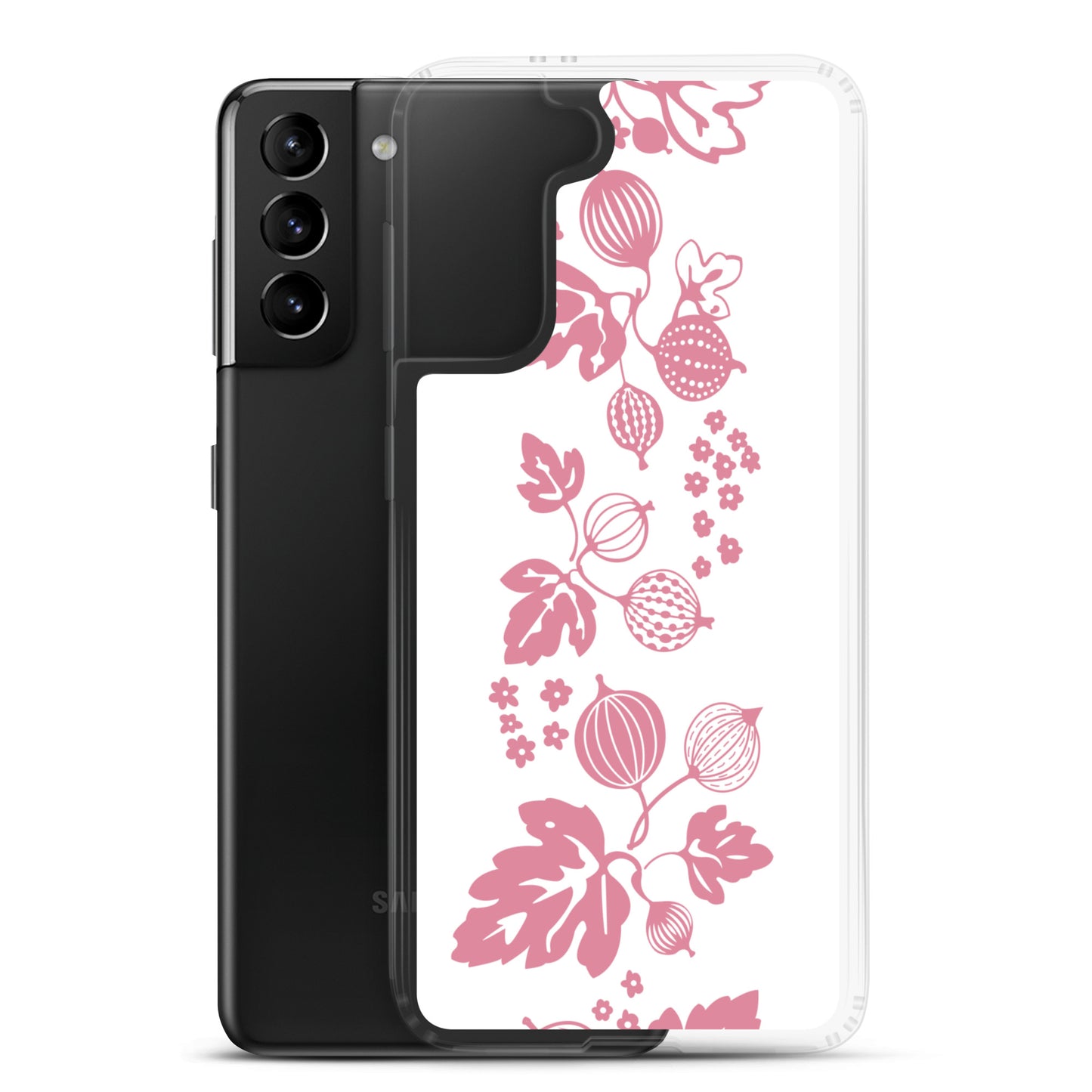 Vintage Pyrex Pink Gooseberry Clear Case for Samsung®