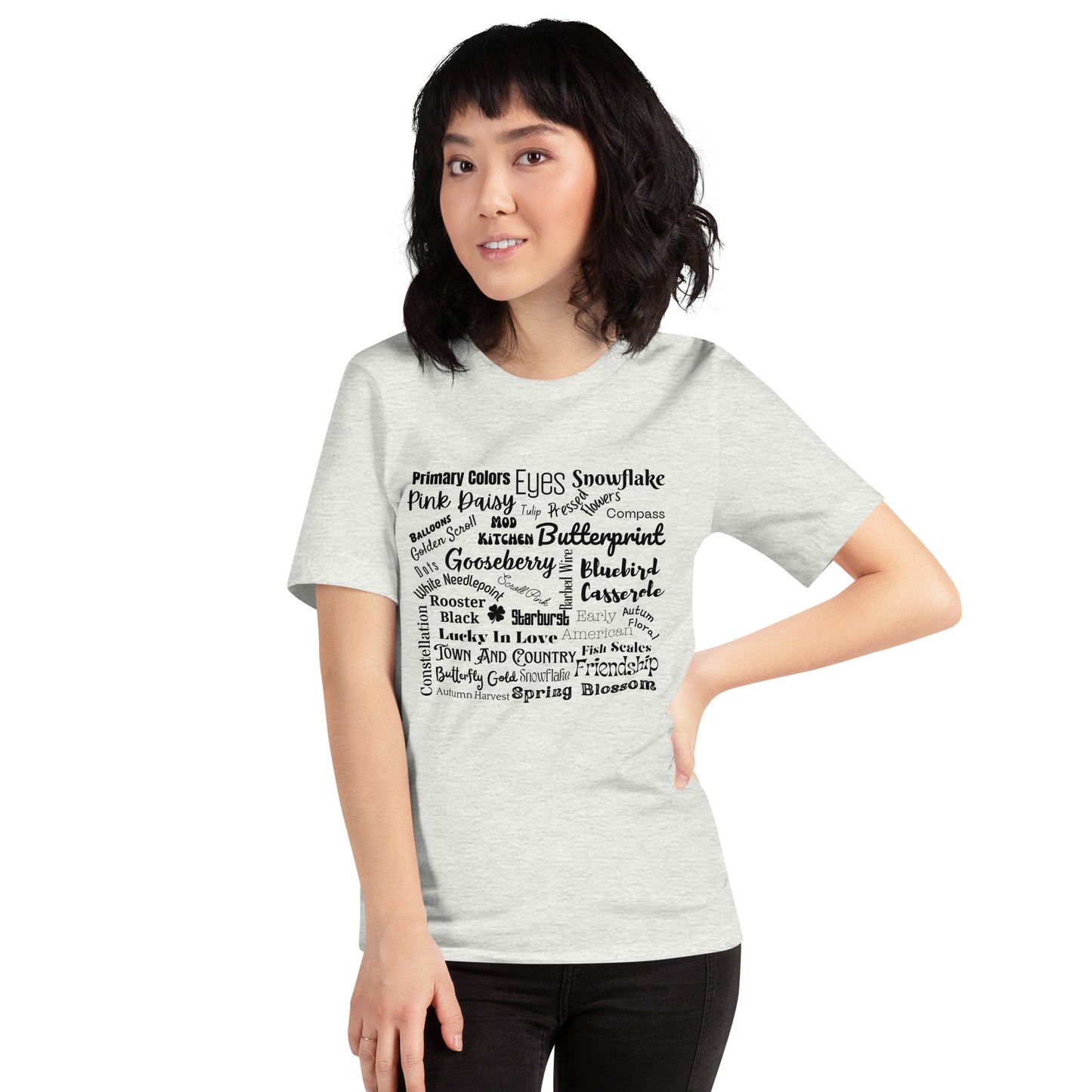 Vintage Pyrex Collectors Checklist Unisex t-shirt