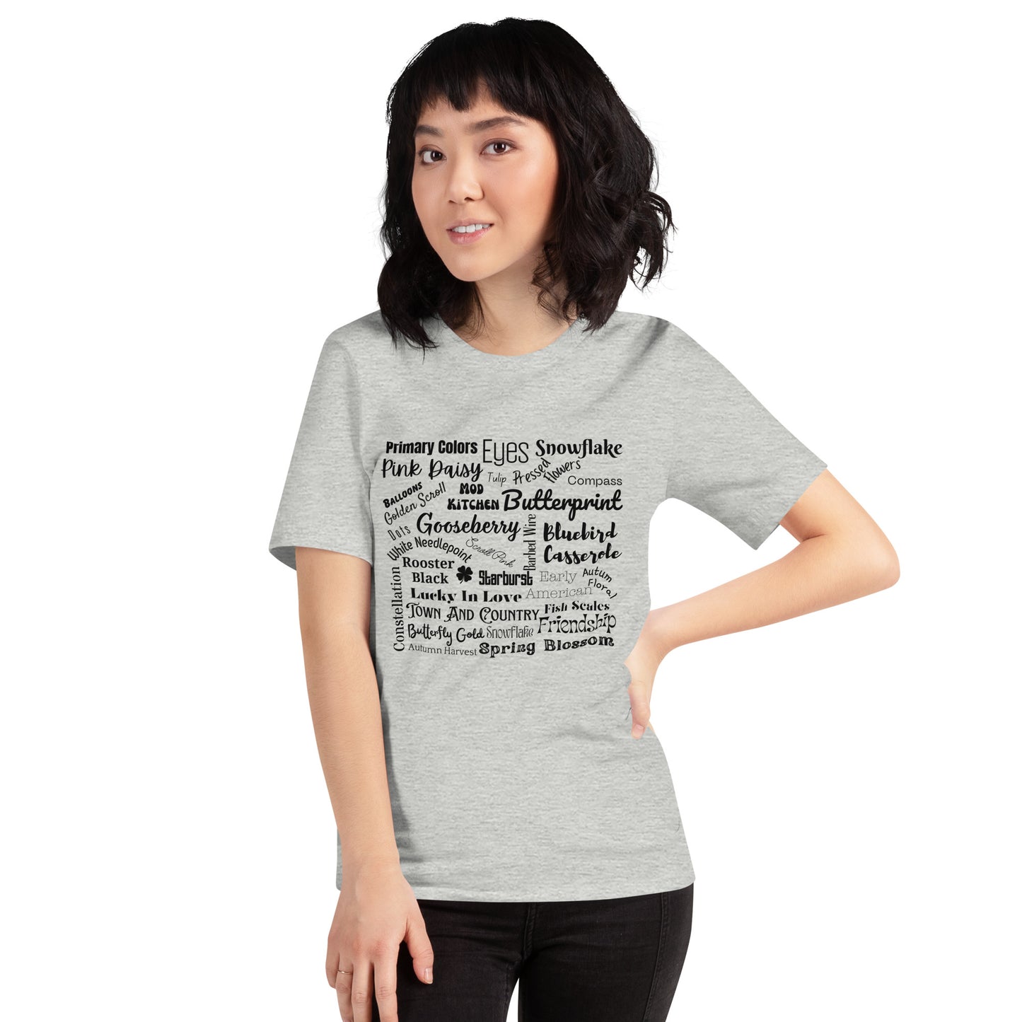 Vintage Pyrex Collectors Checklist Unisex t-shirt