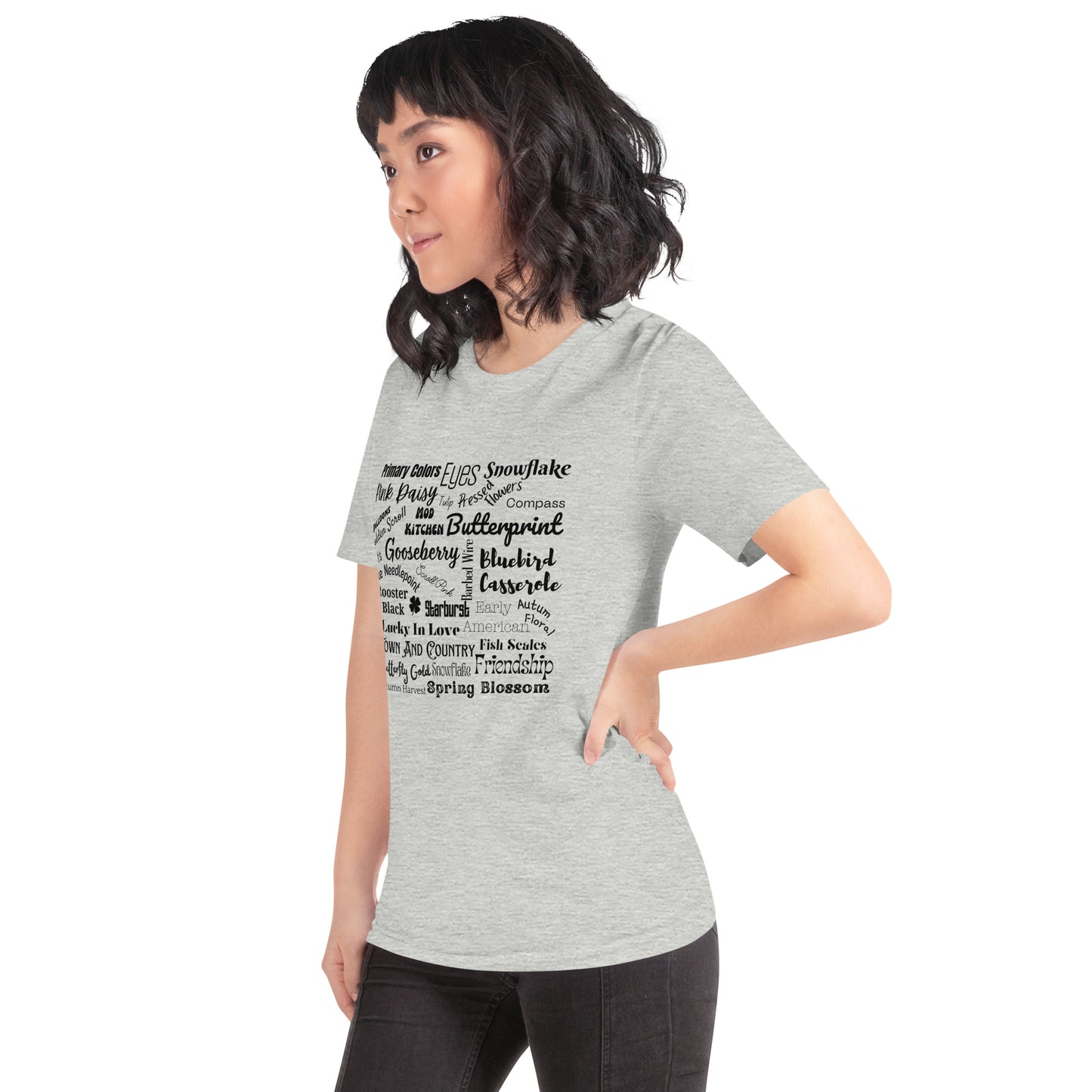 Vintage Pyrex Collectors Checklist Unisex t-shirt