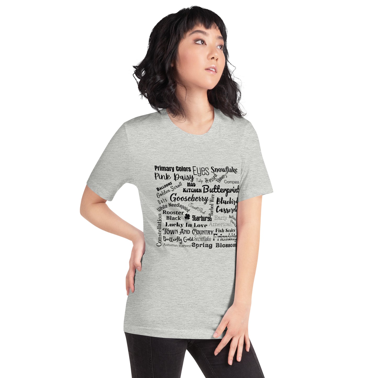Vintage Pyrex Collectors Checklist Unisex t-shirt