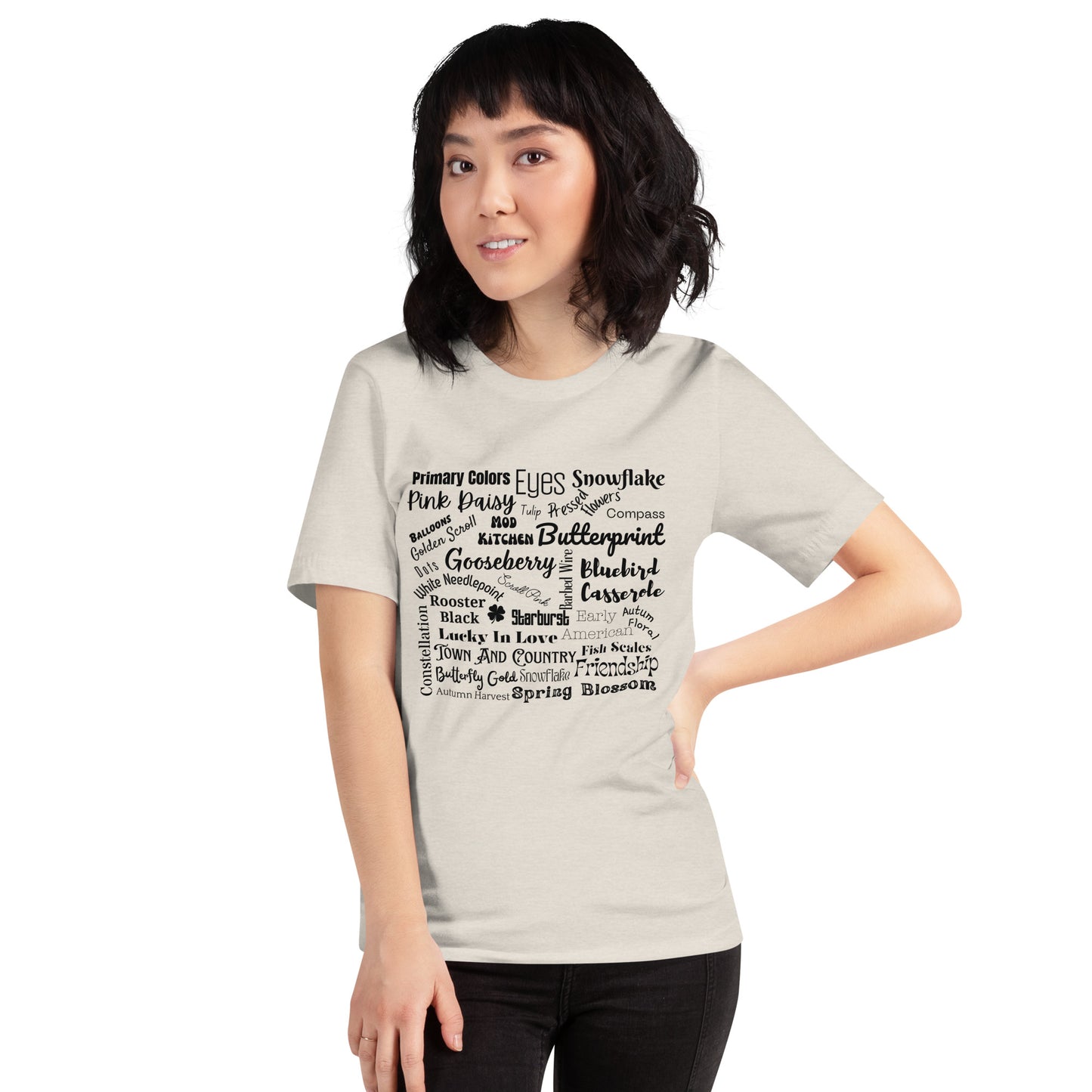 Vintage Pyrex Collectors Checklist Unisex t-shirt