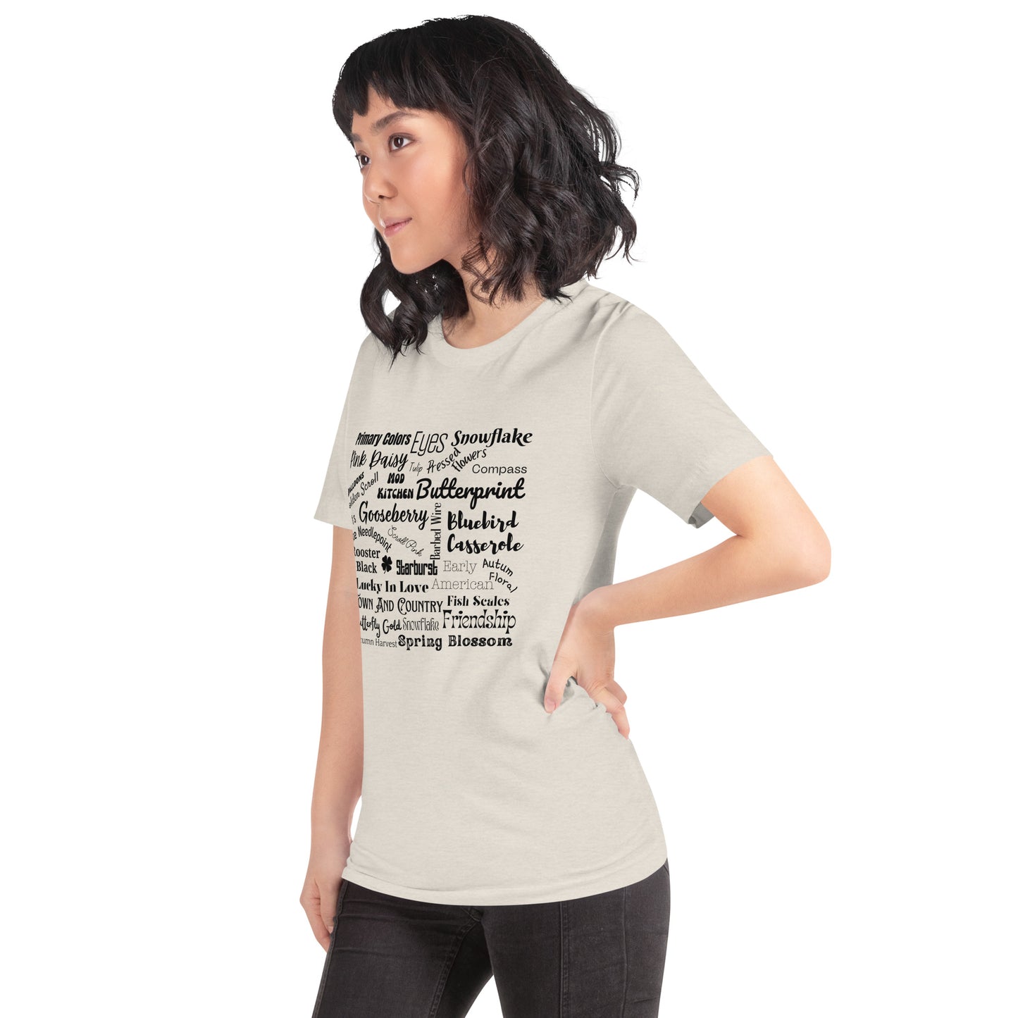 Vintage Pyrex Collectors Checklist Unisex t-shirt