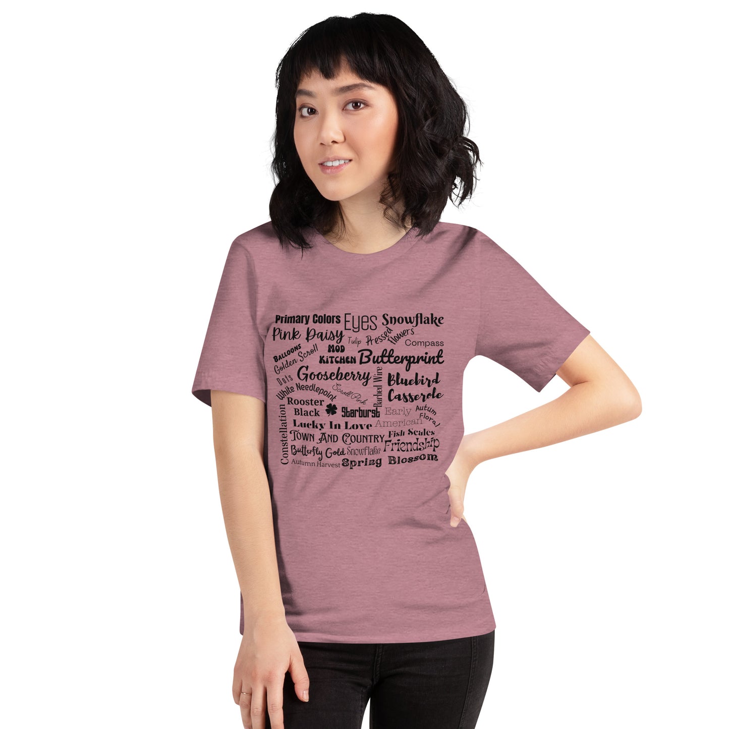 Vintage Pyrex Collectors Checklist Unisex t-shirt