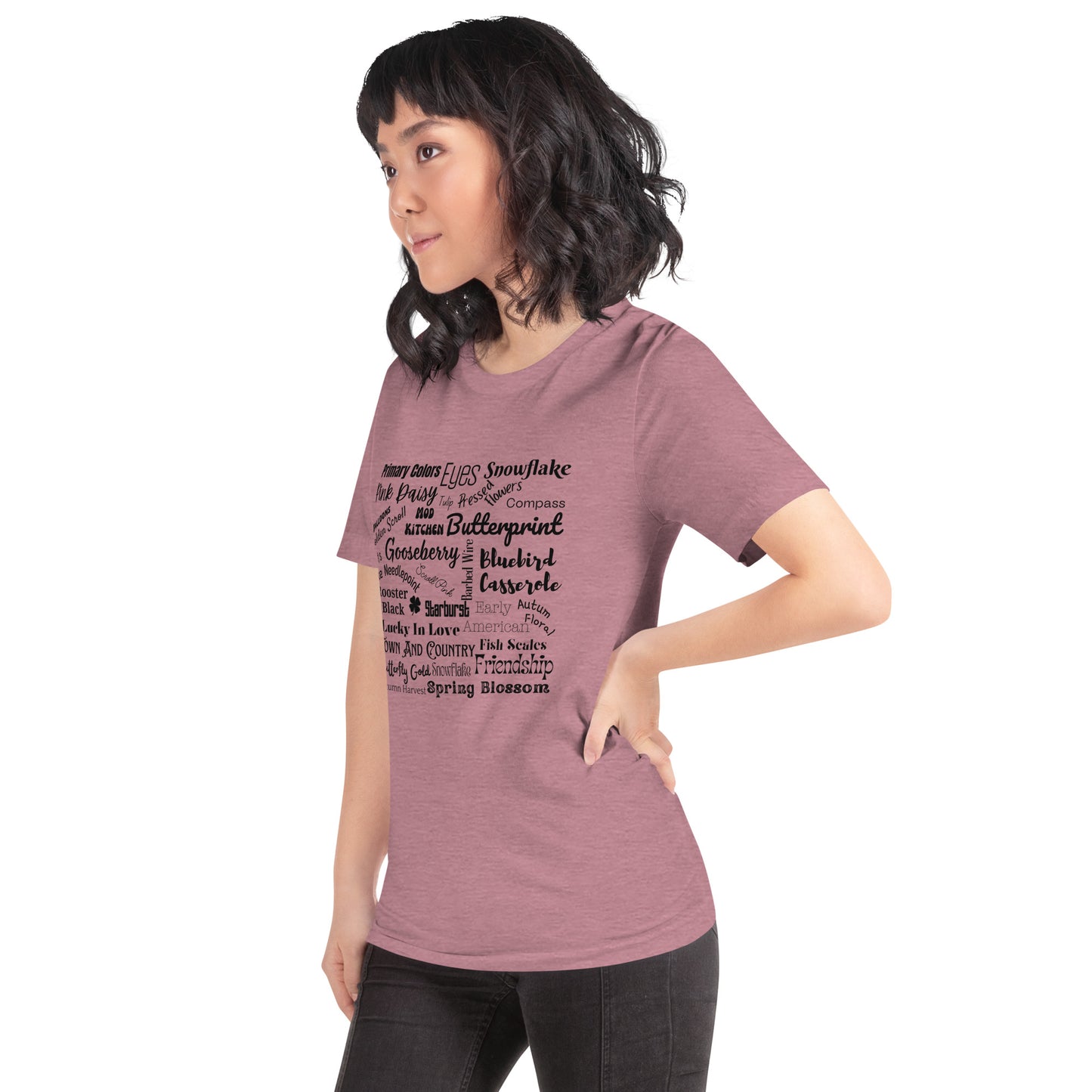 Vintage Pyrex Collectors Checklist Unisex t-shirt