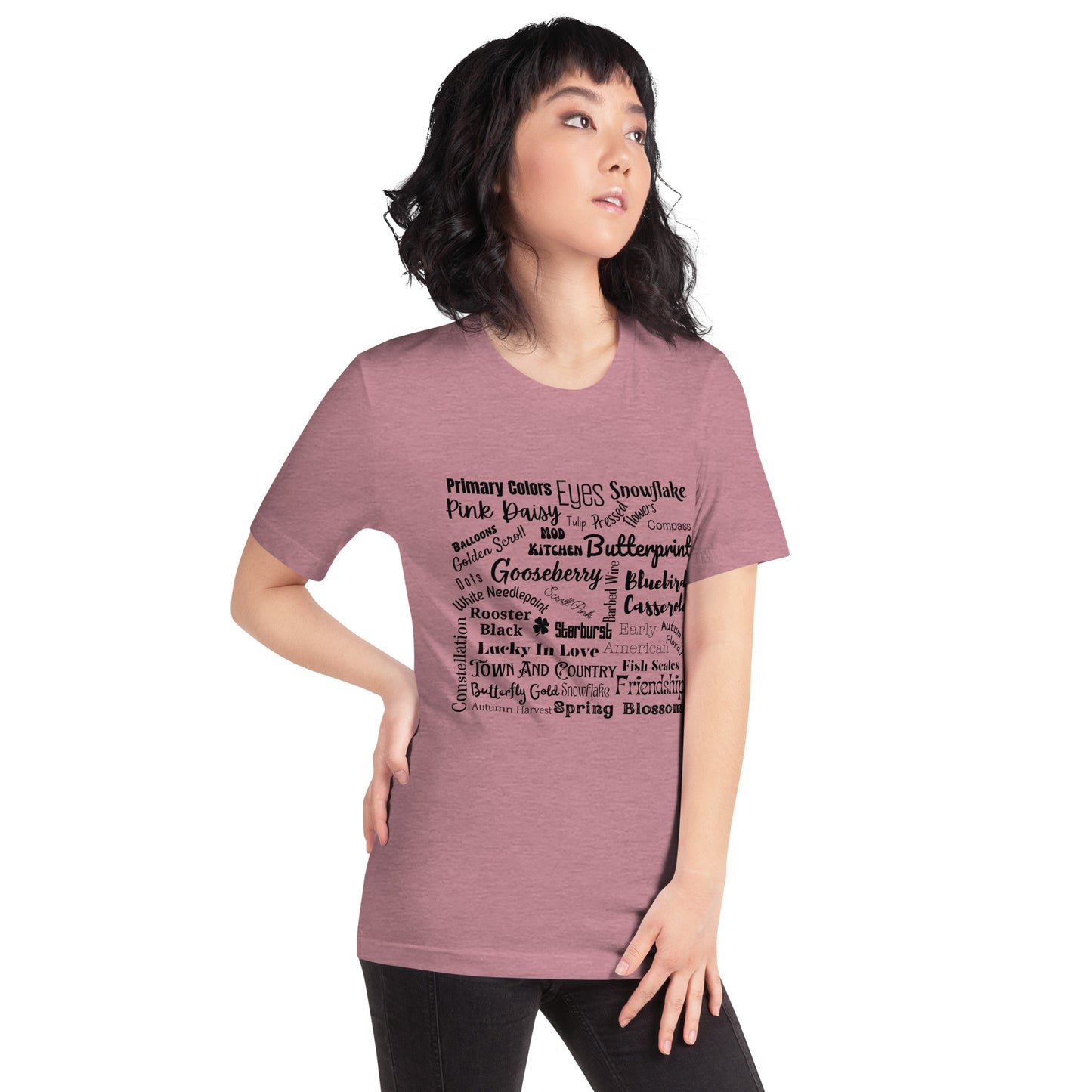 Vintage Pyrex Collectors Checklist Unisex t-shirt