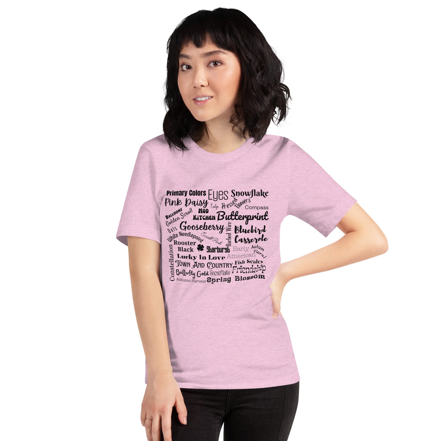 Vintage Pyrex Collectors Checklist Unisex t-shirt