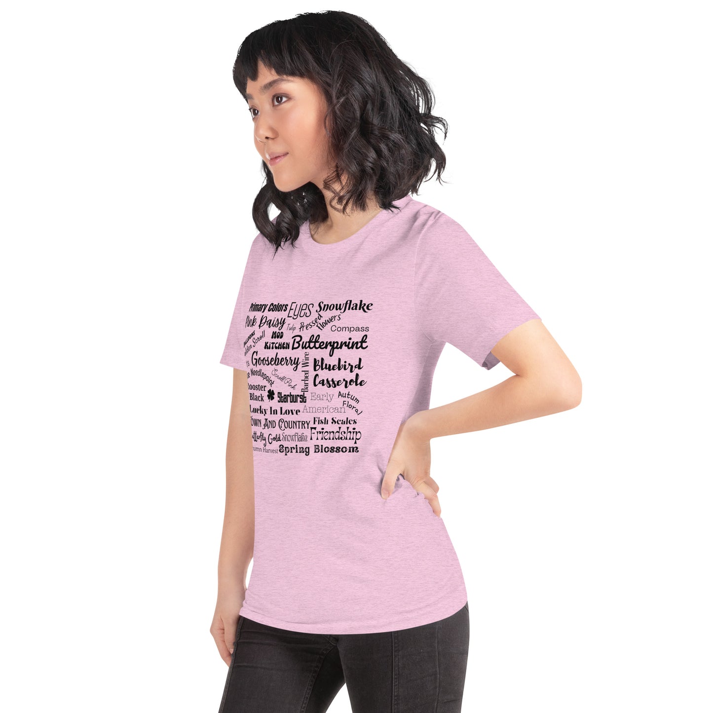 Vintage Pyrex Collectors Checklist Unisex t-shirt