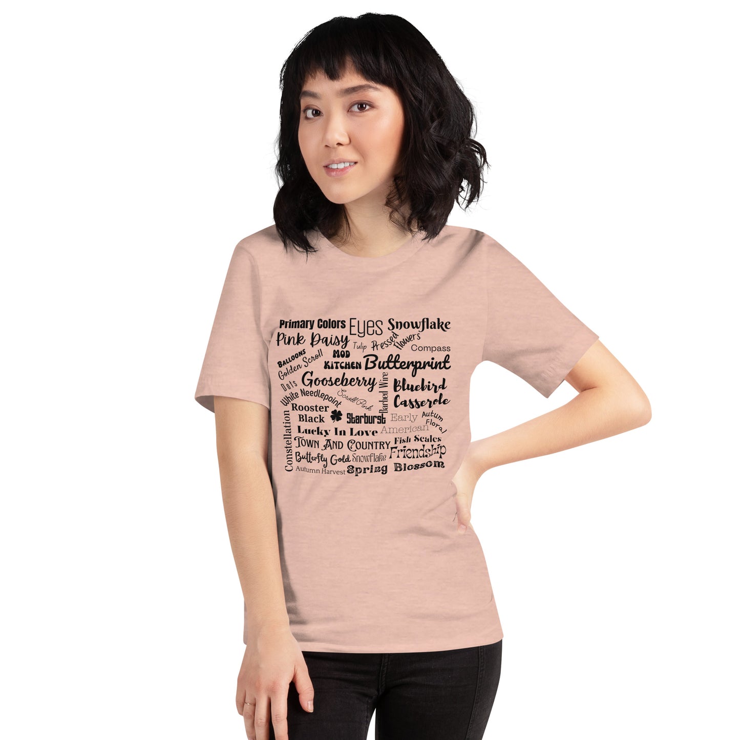 Vintage Pyrex Collectors Checklist Unisex t-shirt
