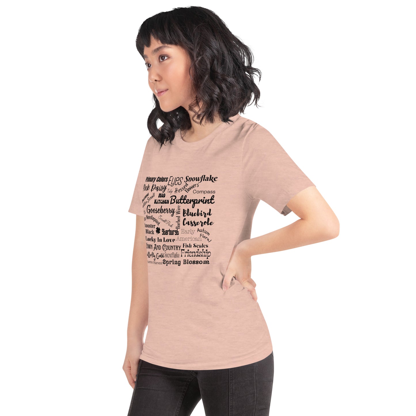 Vintage Pyrex Collectors Checklist Unisex t-shirt