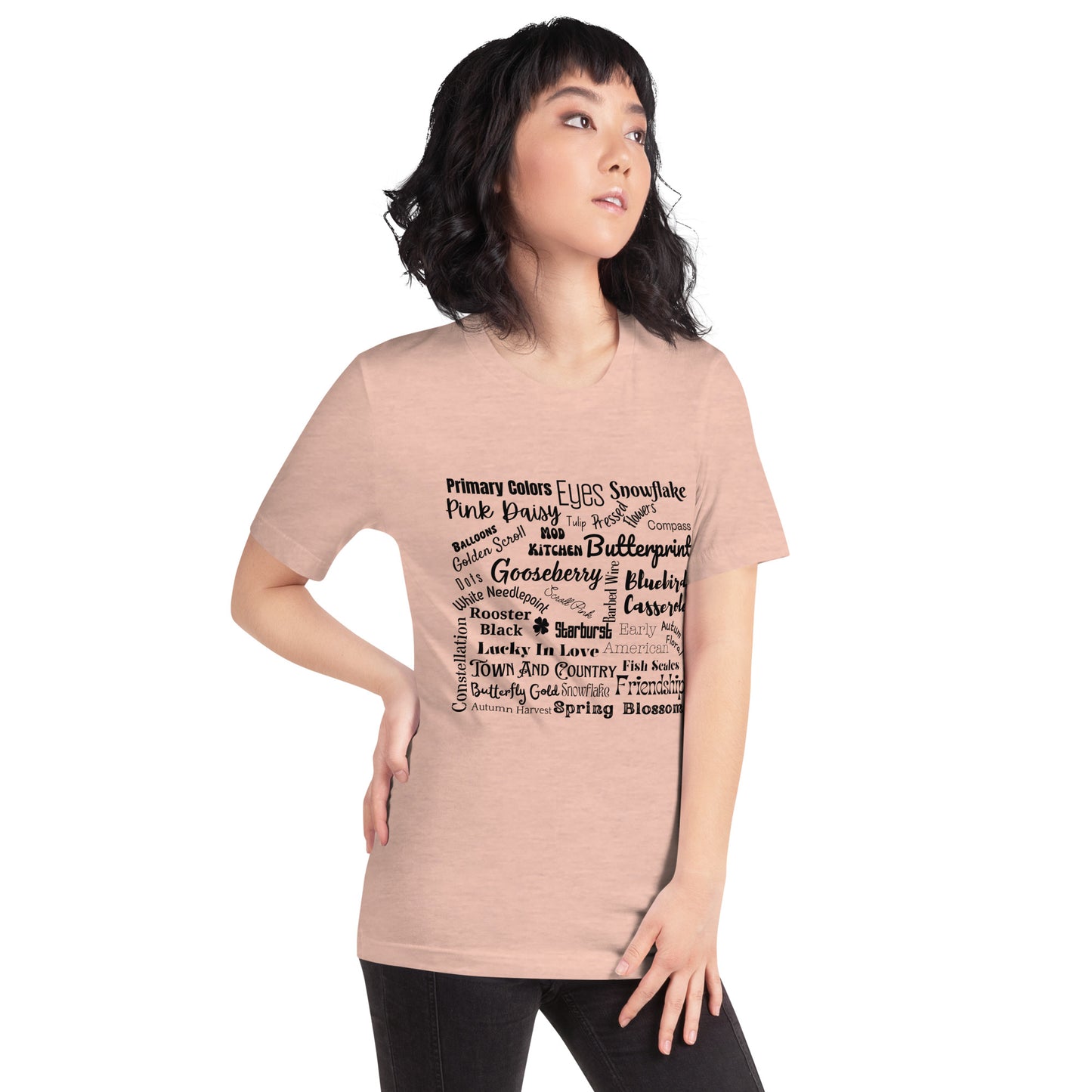 Vintage Pyrex Collectors Checklist Unisex t-shirt