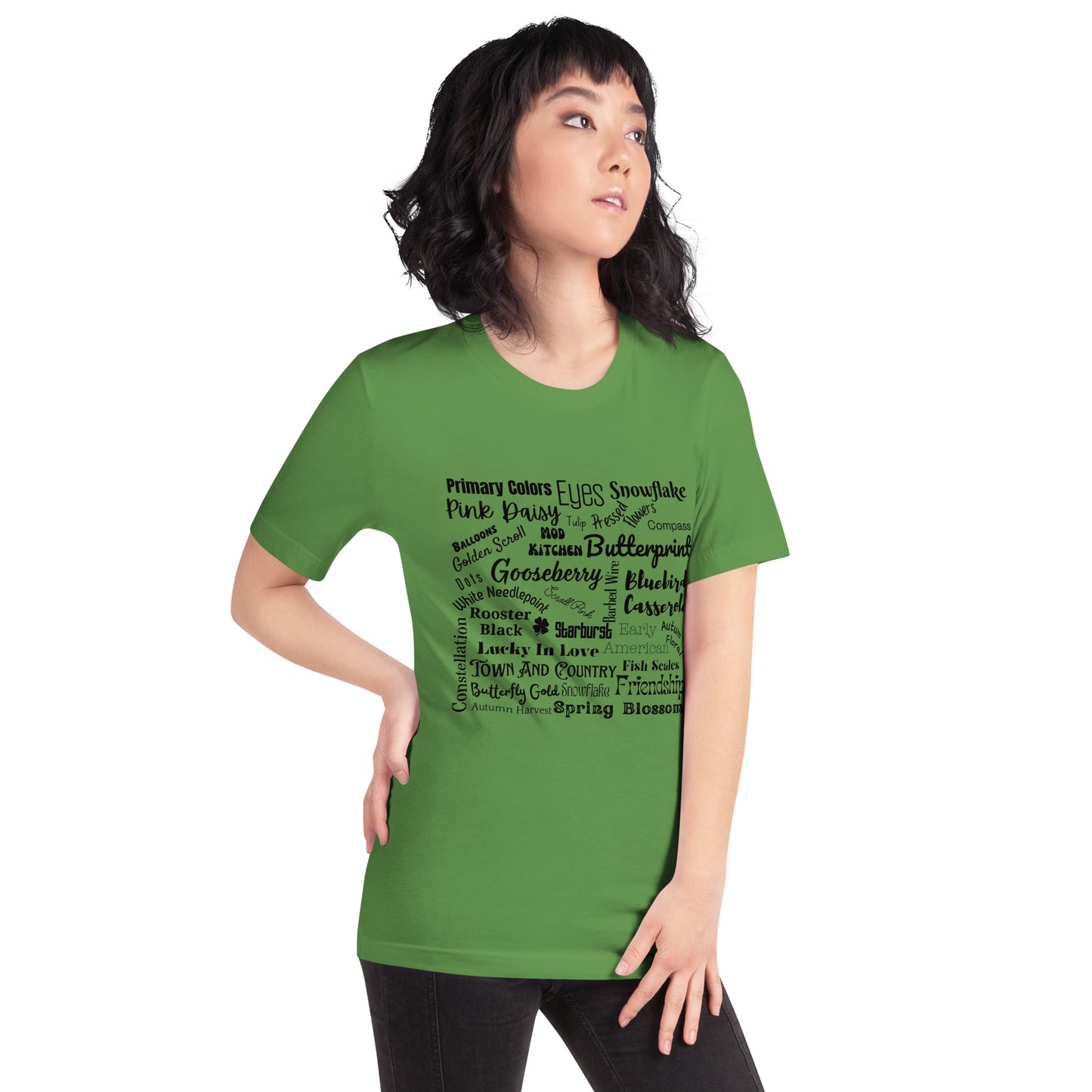 Vintage Pyrex Collectors Checklist Unisex t-shirt