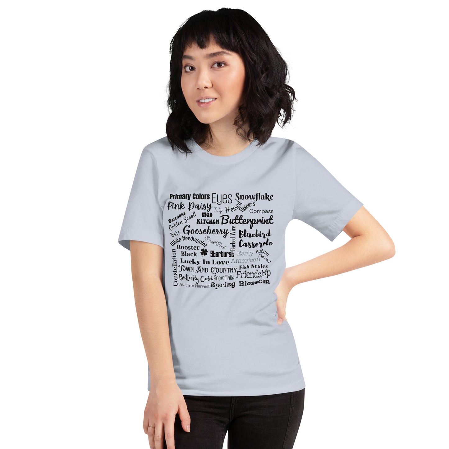 Vintage Pyrex Collectors Checklist Unisex t-shirt