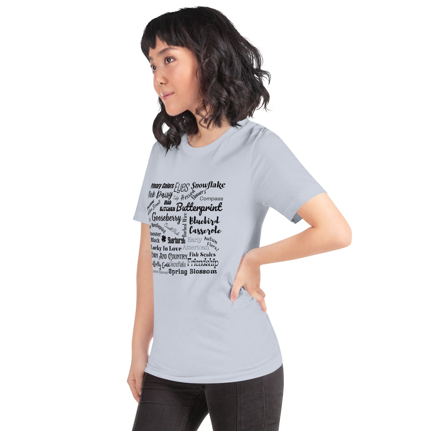 Vintage Pyrex Collectors Checklist Unisex t-shirt