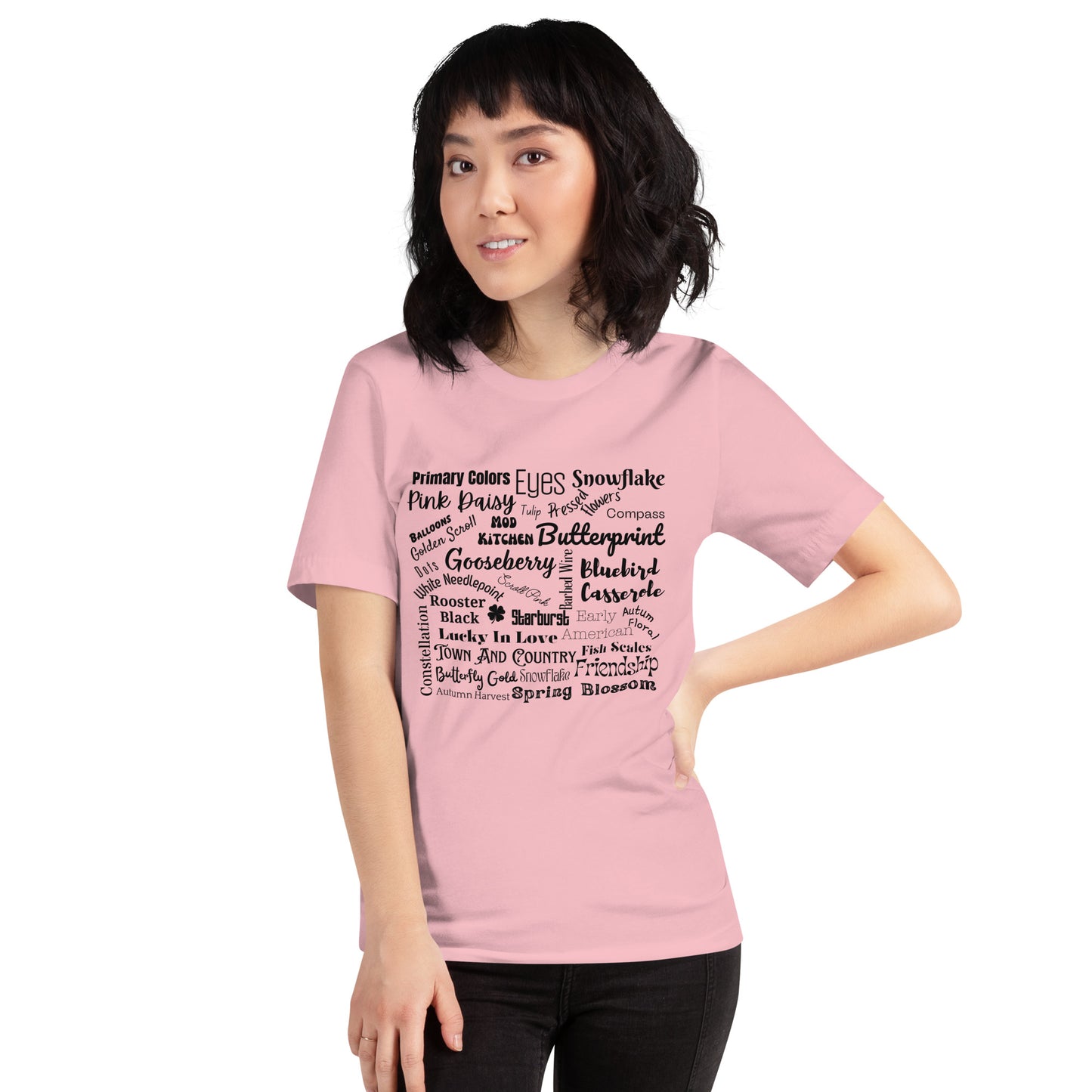 Vintage Pyrex Collectors Checklist Unisex t-shirt