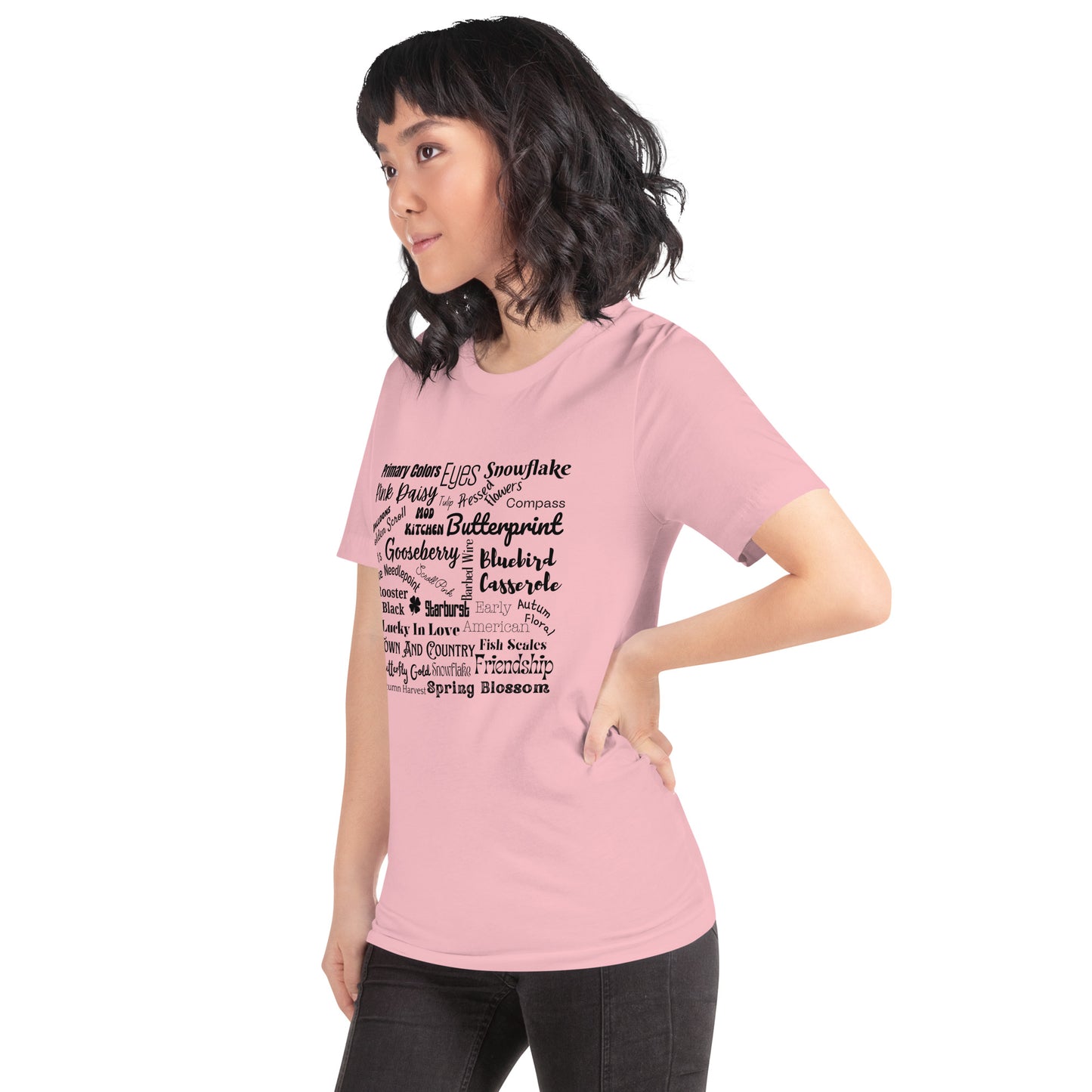 Vintage Pyrex Collectors Checklist Unisex t-shirt