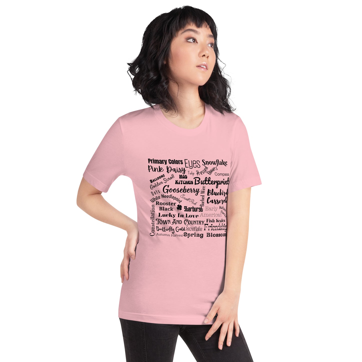Vintage Pyrex Collectors Checklist Unisex t-shirt