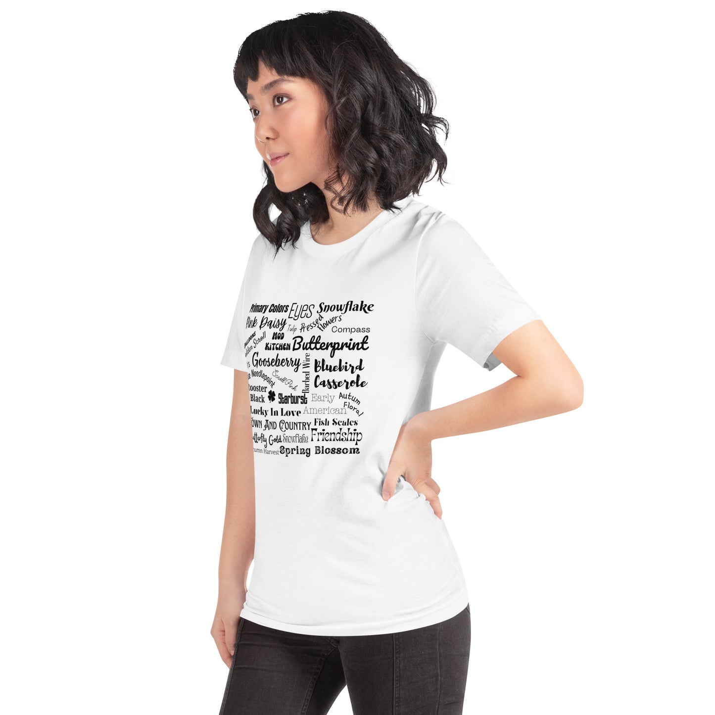 Vintage Pyrex Collectors Checklist Unisex t-shirt